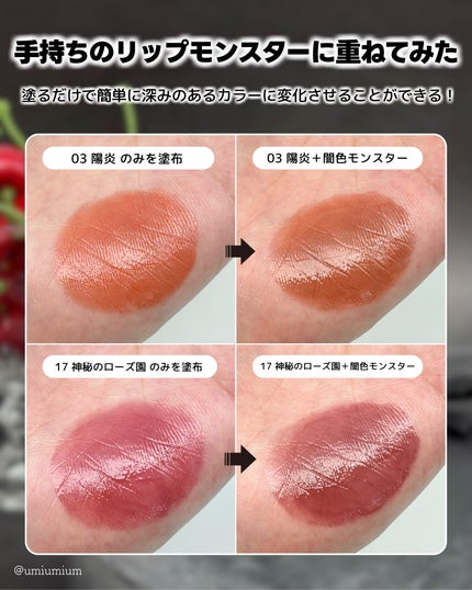ケイト リップモンスター/KATE/口紅を使ったクチコミ(4枚目)