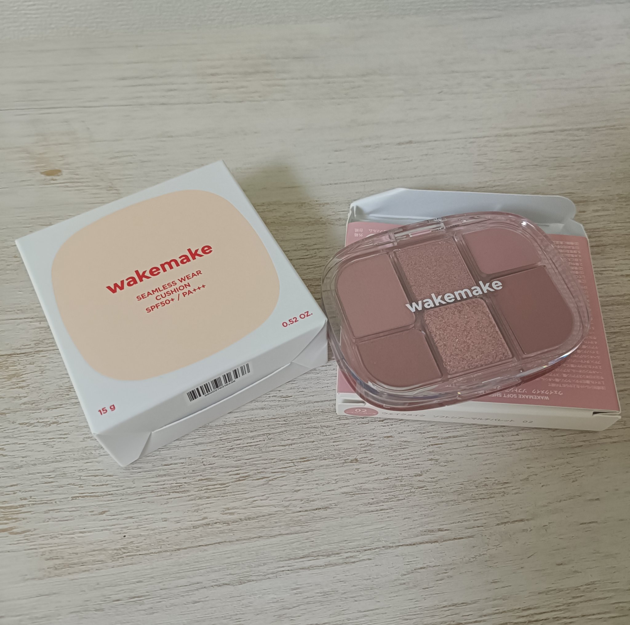 シームレスウェアクッション/wakemake/クッションファンデーションを使ったクチコミ（1枚目）
