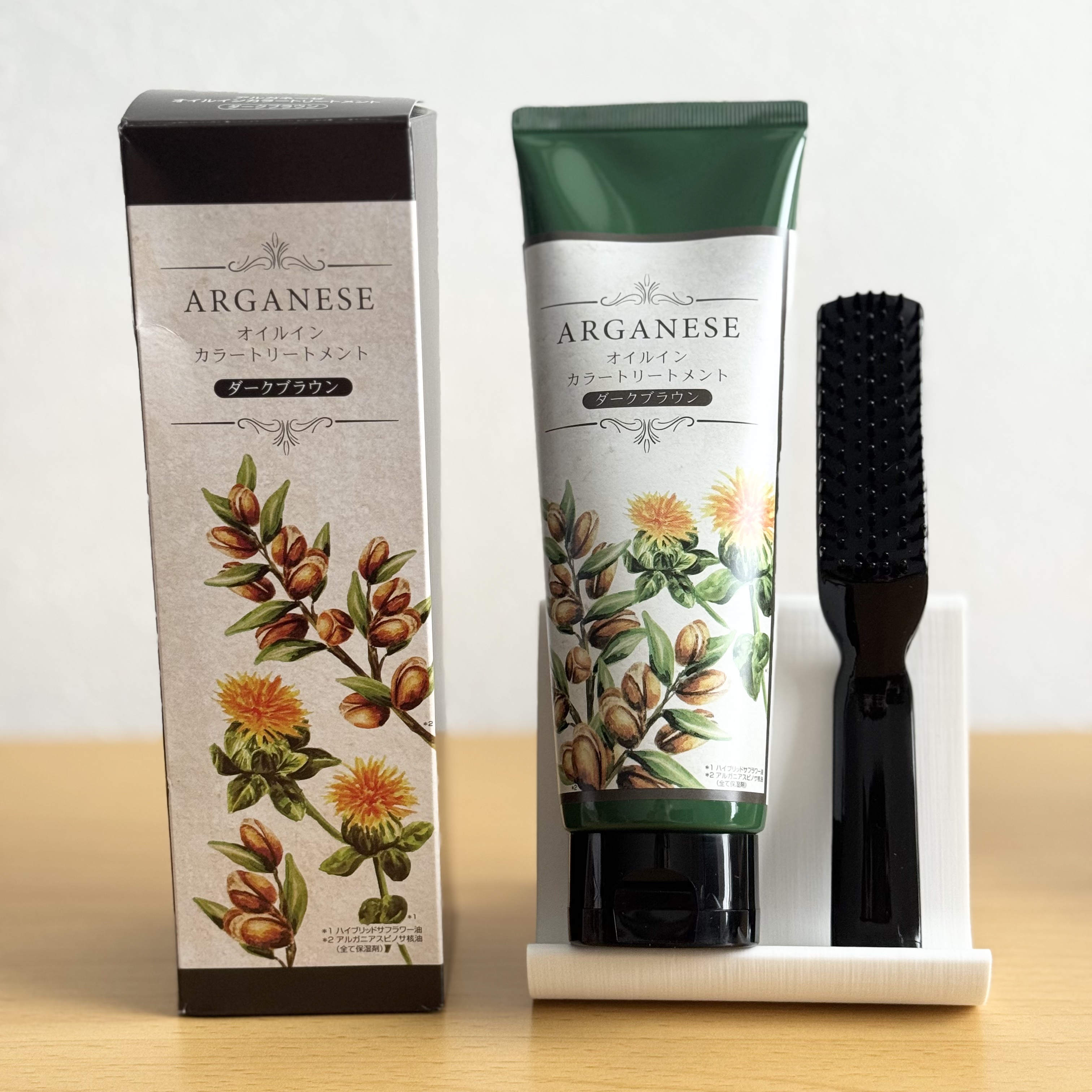 アルガネーゼ オイルインカラートリートメント/ウィルミナ/ヘアカラーを使ったクチコミ（1枚目）