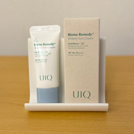 バイオームレメディ ウォータリーサンクリーム/UIQ/日焼け止めクリームを使ったクチコミ(1枚目)