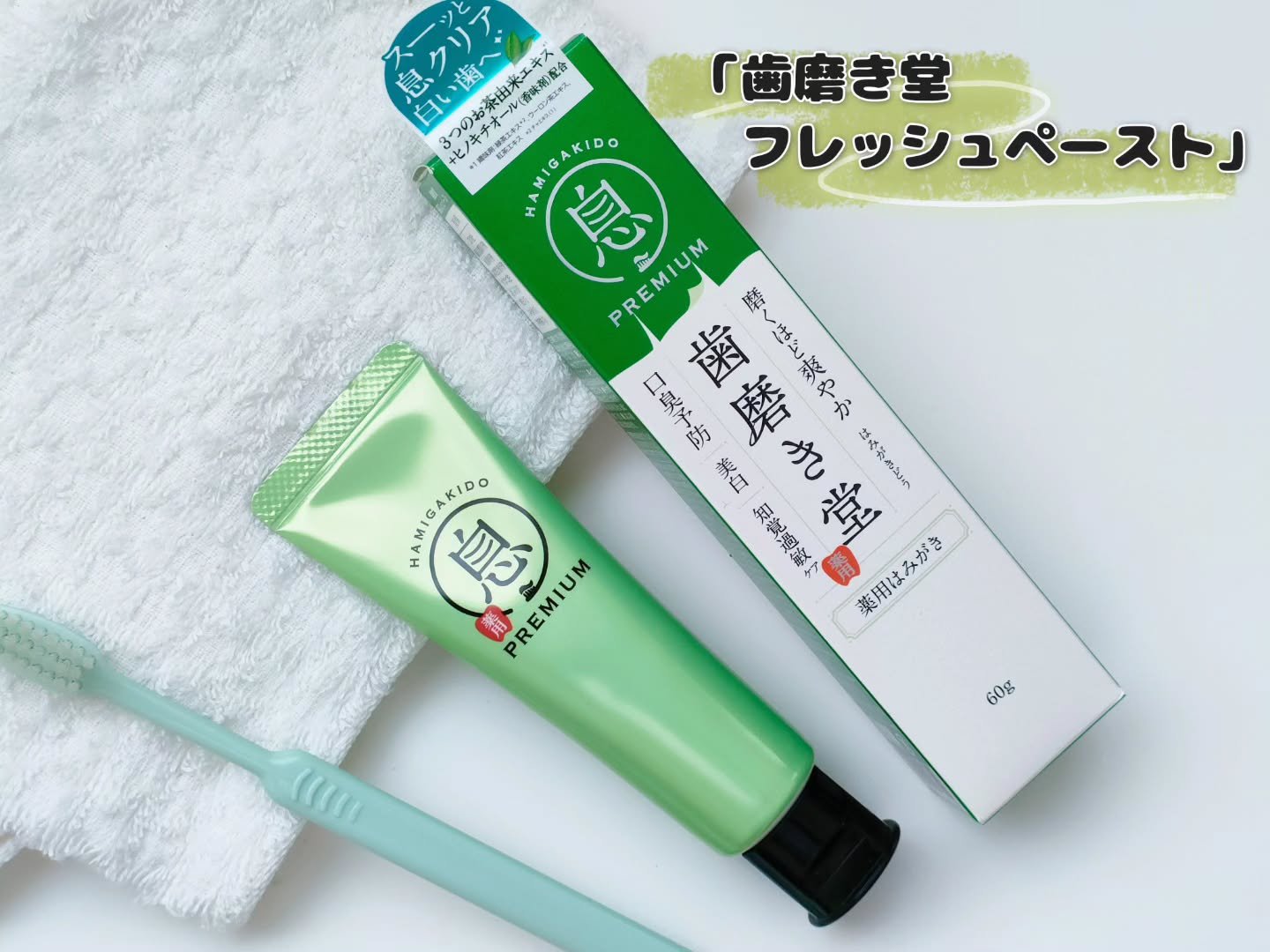 薬用フレッシュペースト【医薬部外品】/歯磨き堂/歯磨き粉を使ったクチコミ（1枚目）