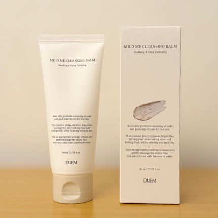 マイルドミー クレンジングバーム/DUEM/洗顔フォームを使ったクチコミ(1枚目)