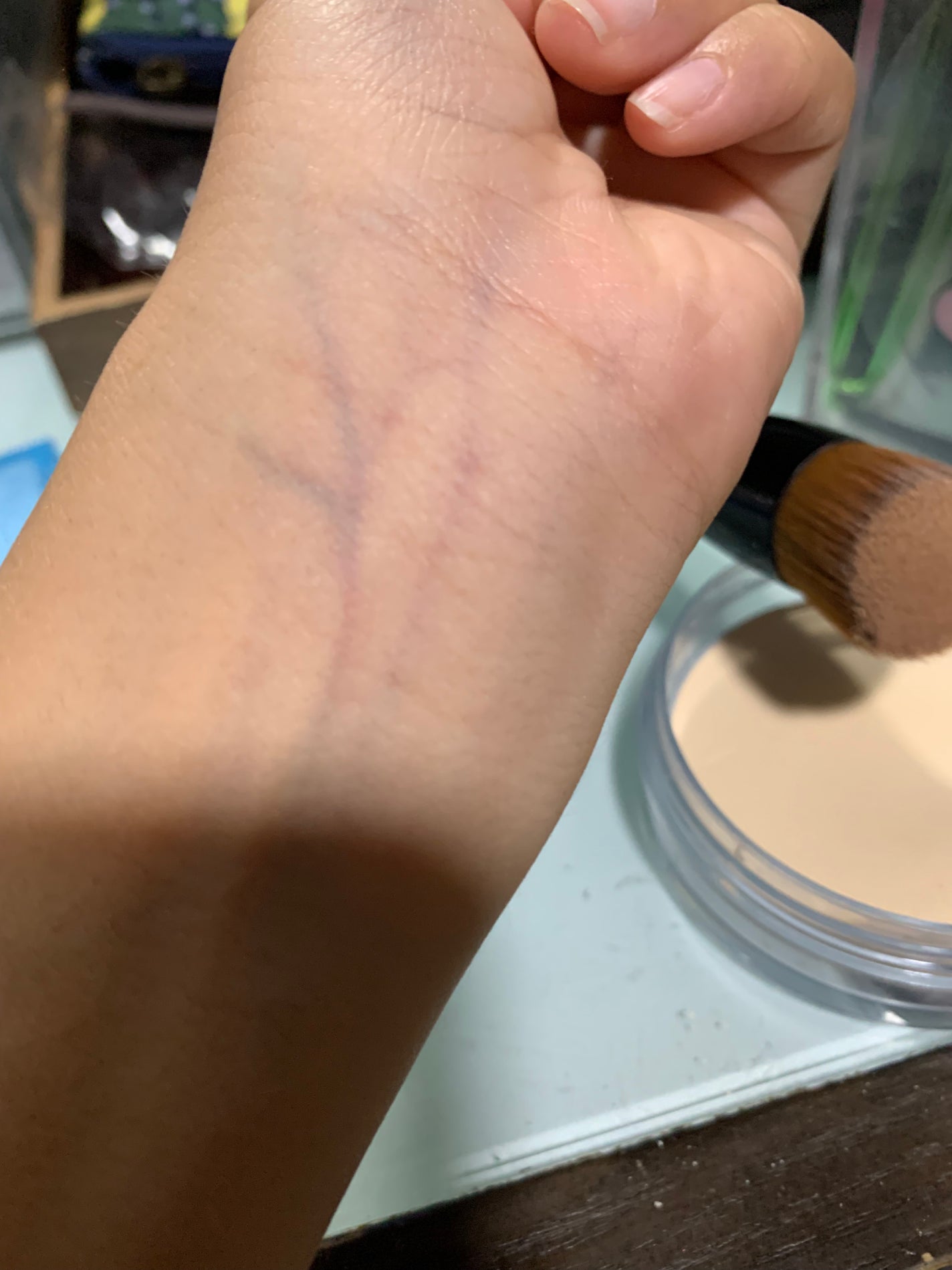 UR GLAM LOOSE POWDER/U R GLAM/ルースパウダーを使ったクチコミ(2枚目)