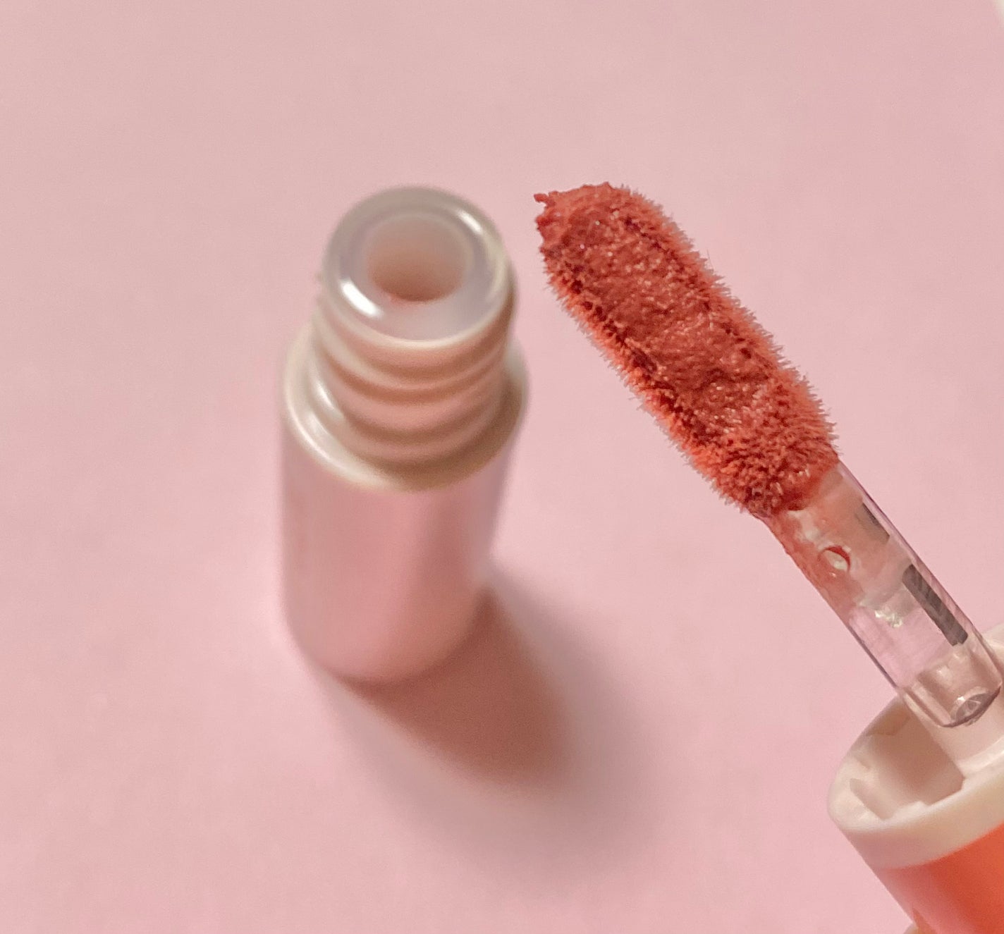 スーパーマットリップ&チークマッド/INTO U/口紅を使ったクチコミ(2枚目)