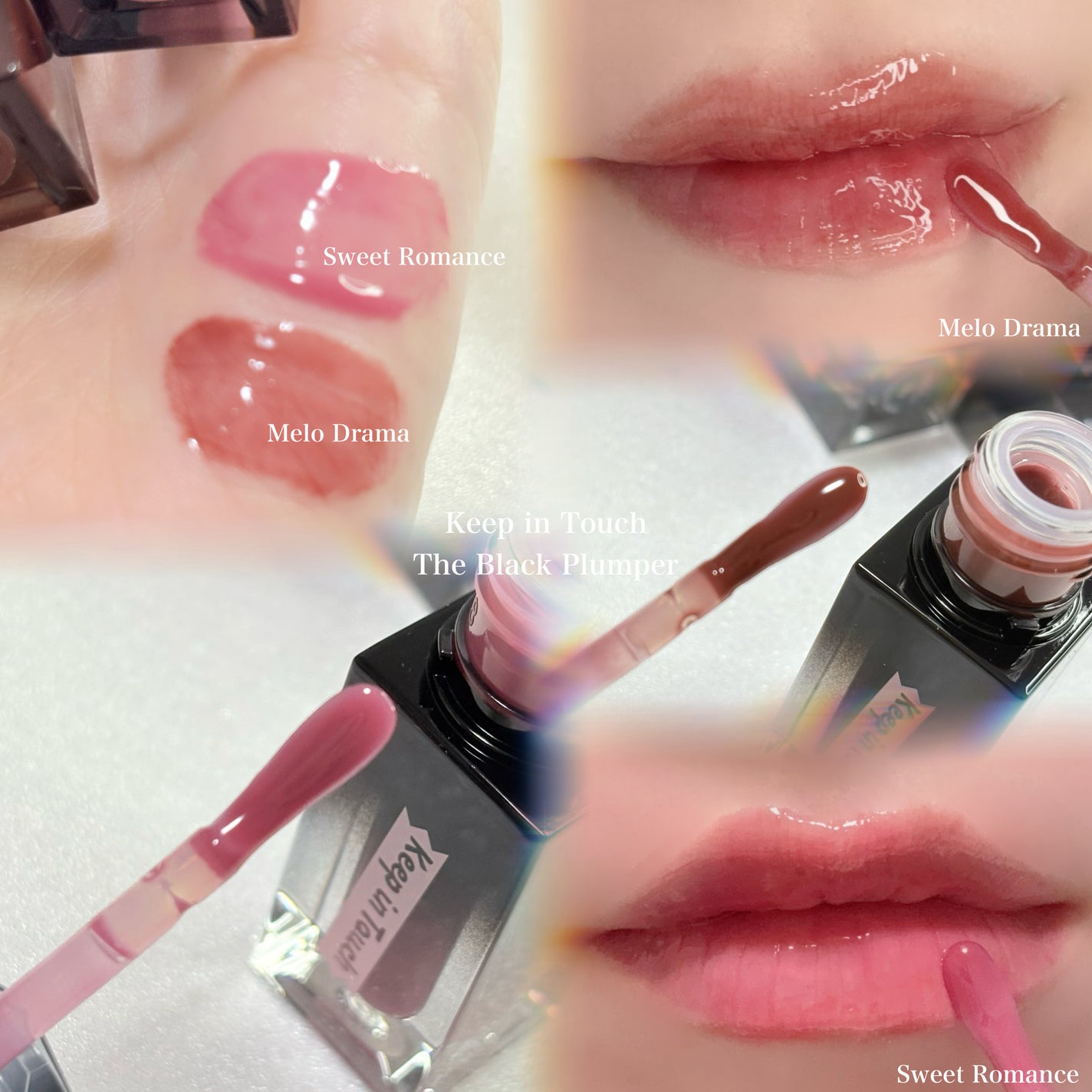 The Black Lip Plumper Tint/Keep in Touch/リップグロスを使ったクチコミ(2枚目)