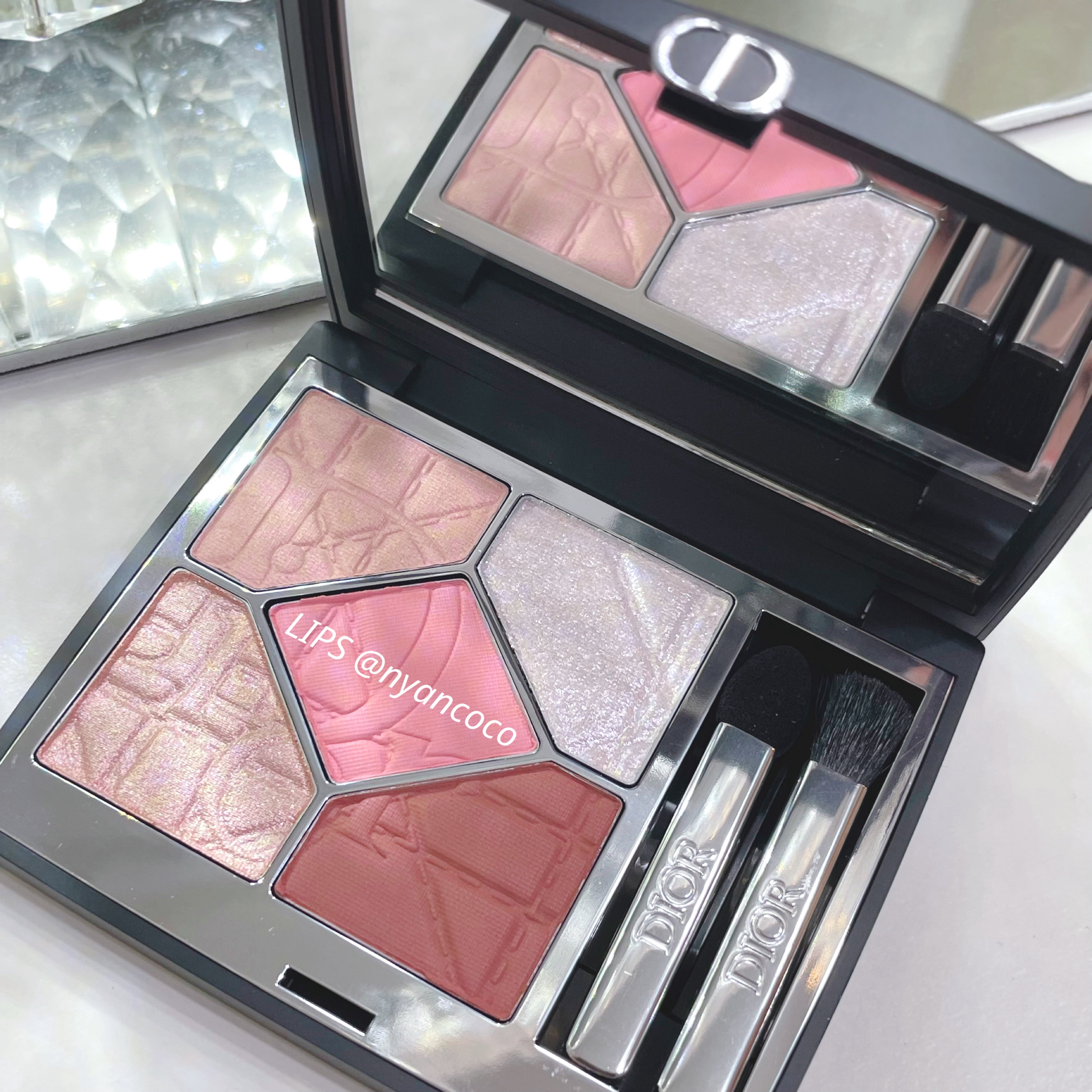 【旧】ディオールショウ サンク クルール（サマー コレクション 2025 限定品）/Dior/アイシャドウを使ったクチコミ（1枚目）