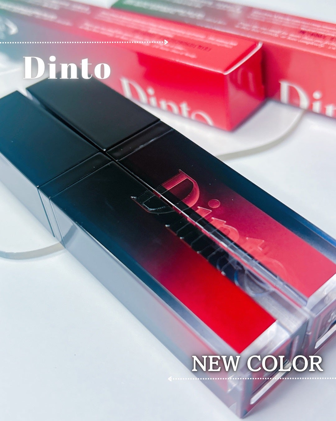 ディープキスド プランピング リップエナメル/Dinto/リップグロスを使ったクチコミ(1枚目)