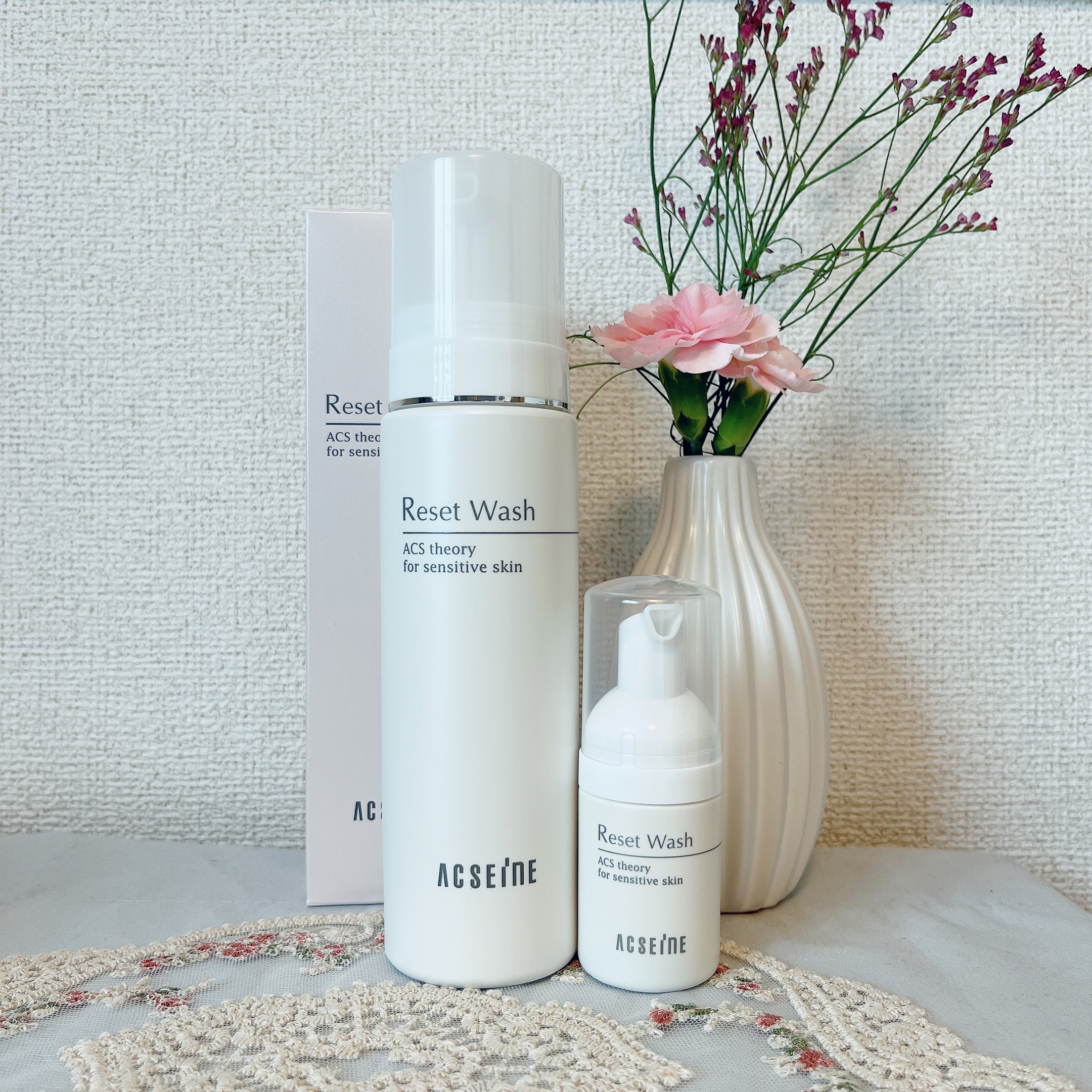 アクセーヌ
リセット ウォッシュ

LIPPSでも何度もご紹介しているアクセーヌの洗顔です✩.*˚*


【良いところ】

＊天然多糖類(精製されていないお砂糖)により、角質が柔らかくなる

＊泡がお肌の上で滑り、洗いながらリラックスできる