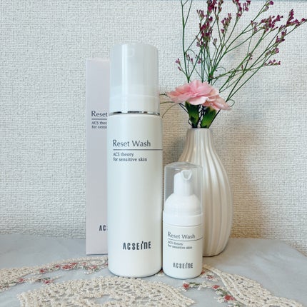 リセット ウォッシュ/ACSEINE/泡洗顔を使ったクチコミ(1枚目)
