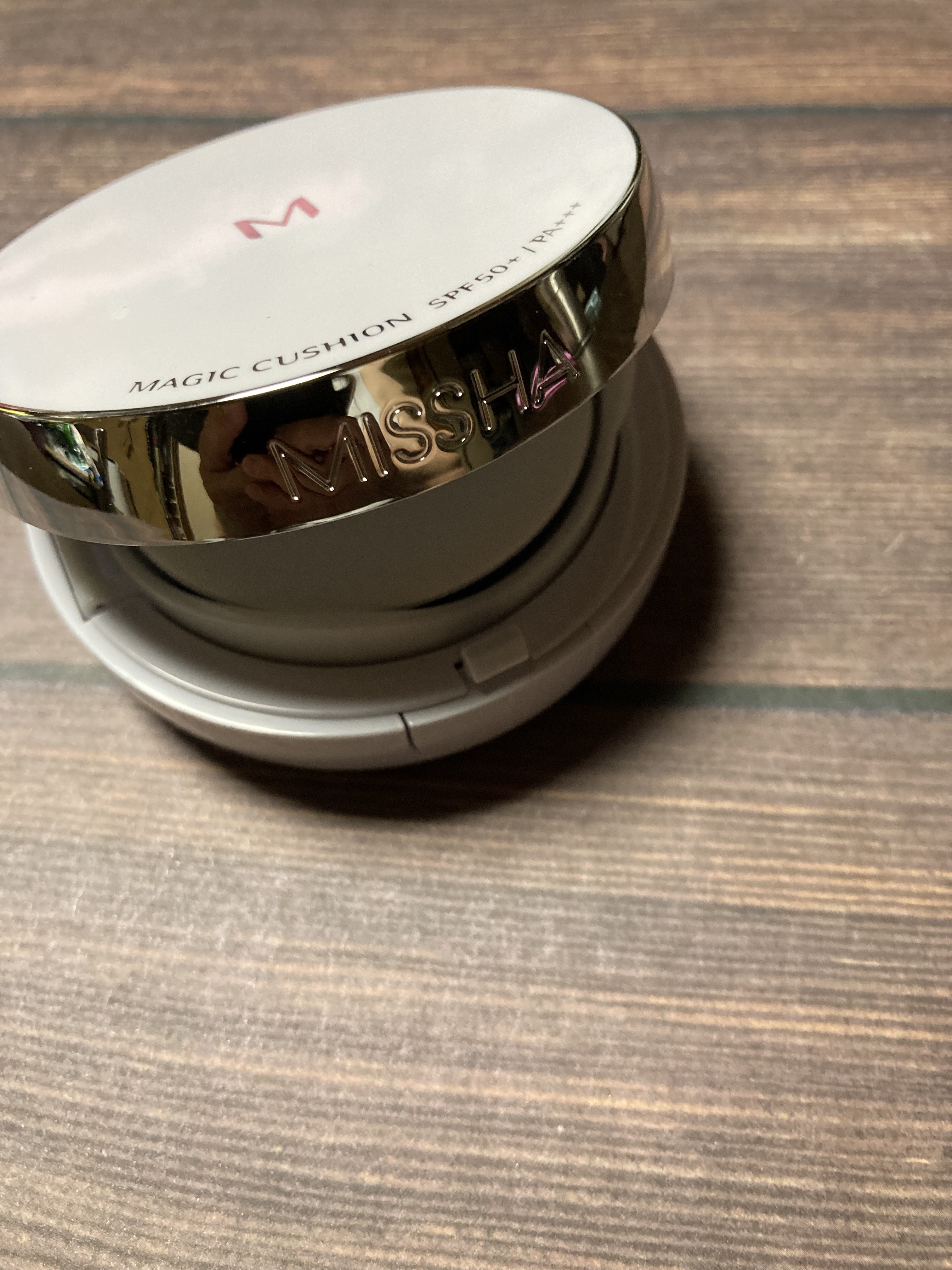 M クッションファンデーション(マット)/MISSHA/クッションファンデーションを使ったクチコミ（2枚目）