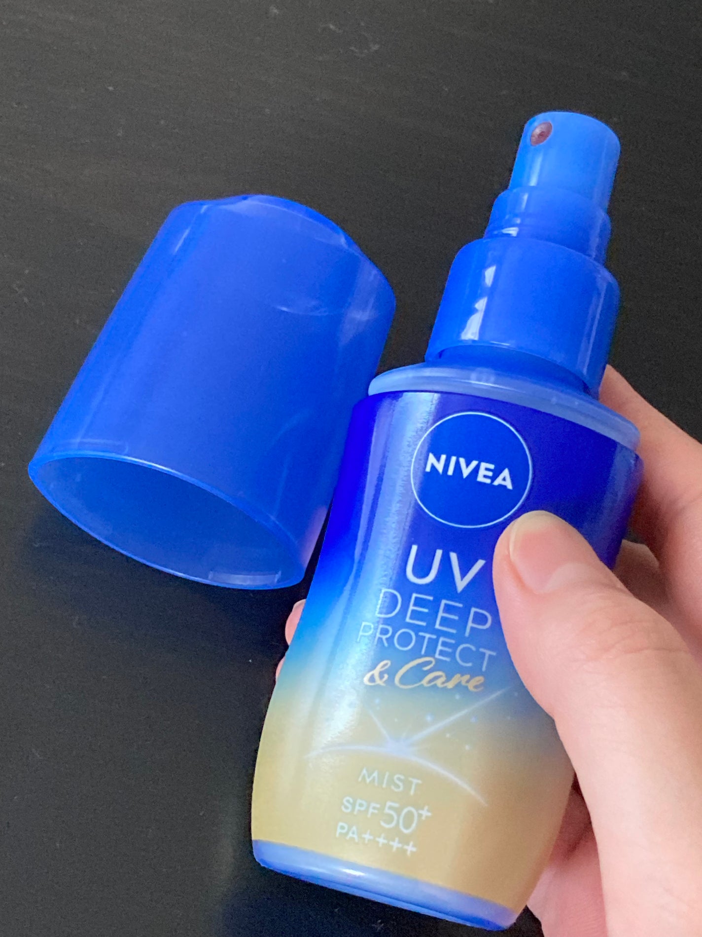 ニベアUV ディーププロテクト&ケア ミルクミスト/ニベア/日焼け止めミスト・スプレーを使ったクチコミ(1枚目)