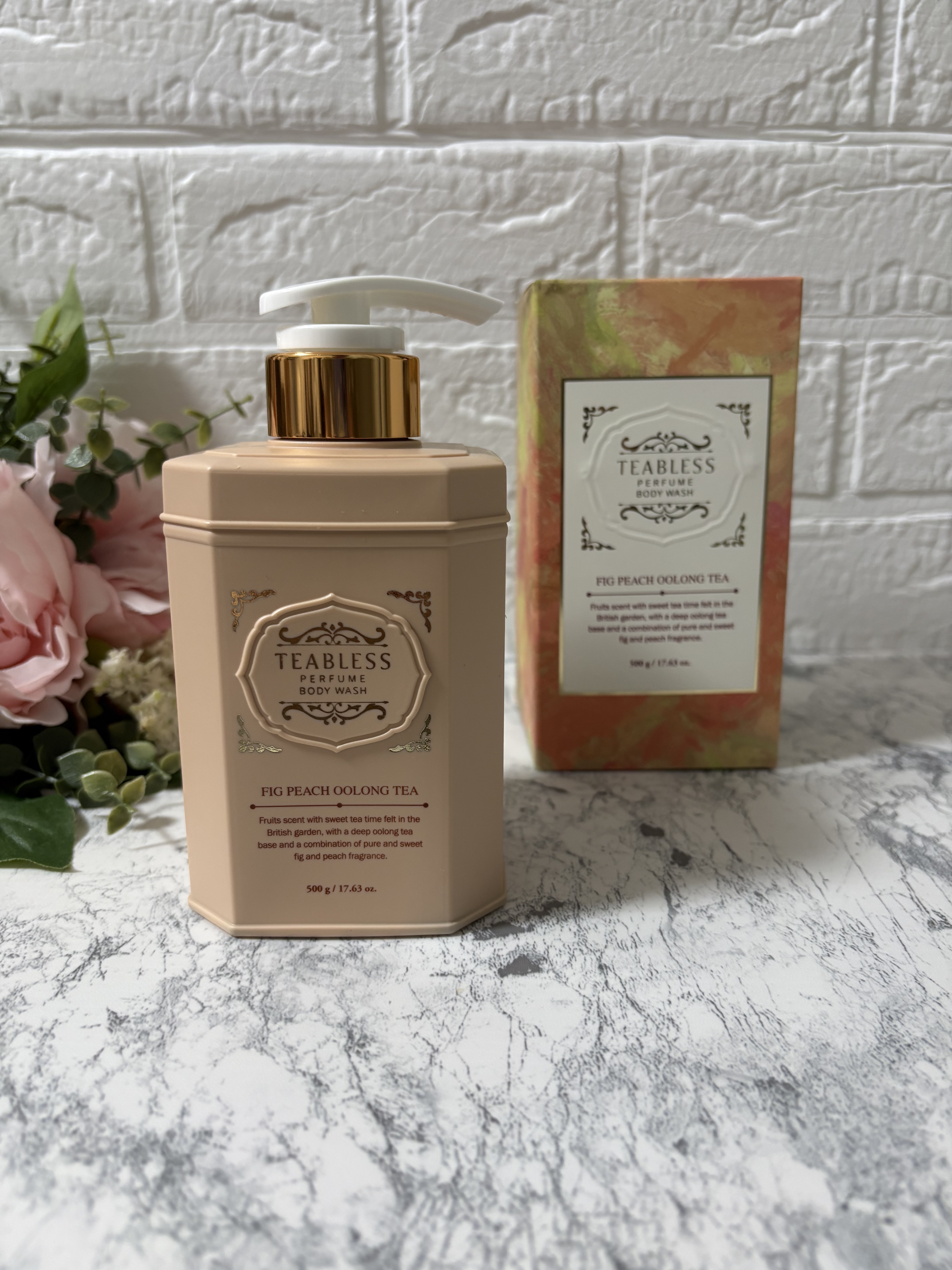 フローラル メドウ スイートティー  パフュームボディソープ/TEABLESS/ボディソープを使ったクチコミ（1枚目）