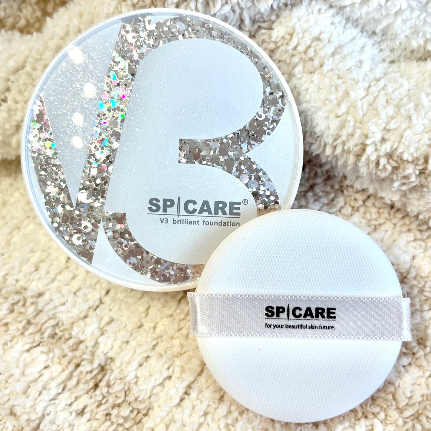 V3 ブリリアント ファンデーション/SPICARE/クッションファンデーションを使ったクチコミ(1枚目)