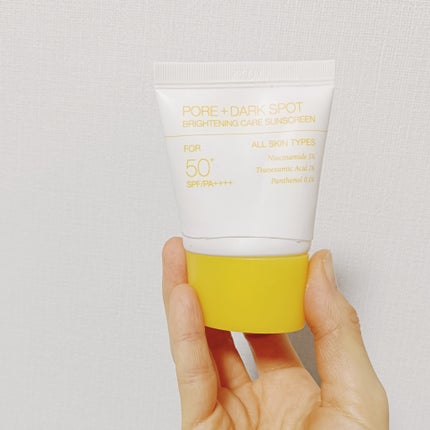 ポアブライトニングケアサンクリーム/celimax/日焼け止めクリームを使ったクチコミ(2枚目)