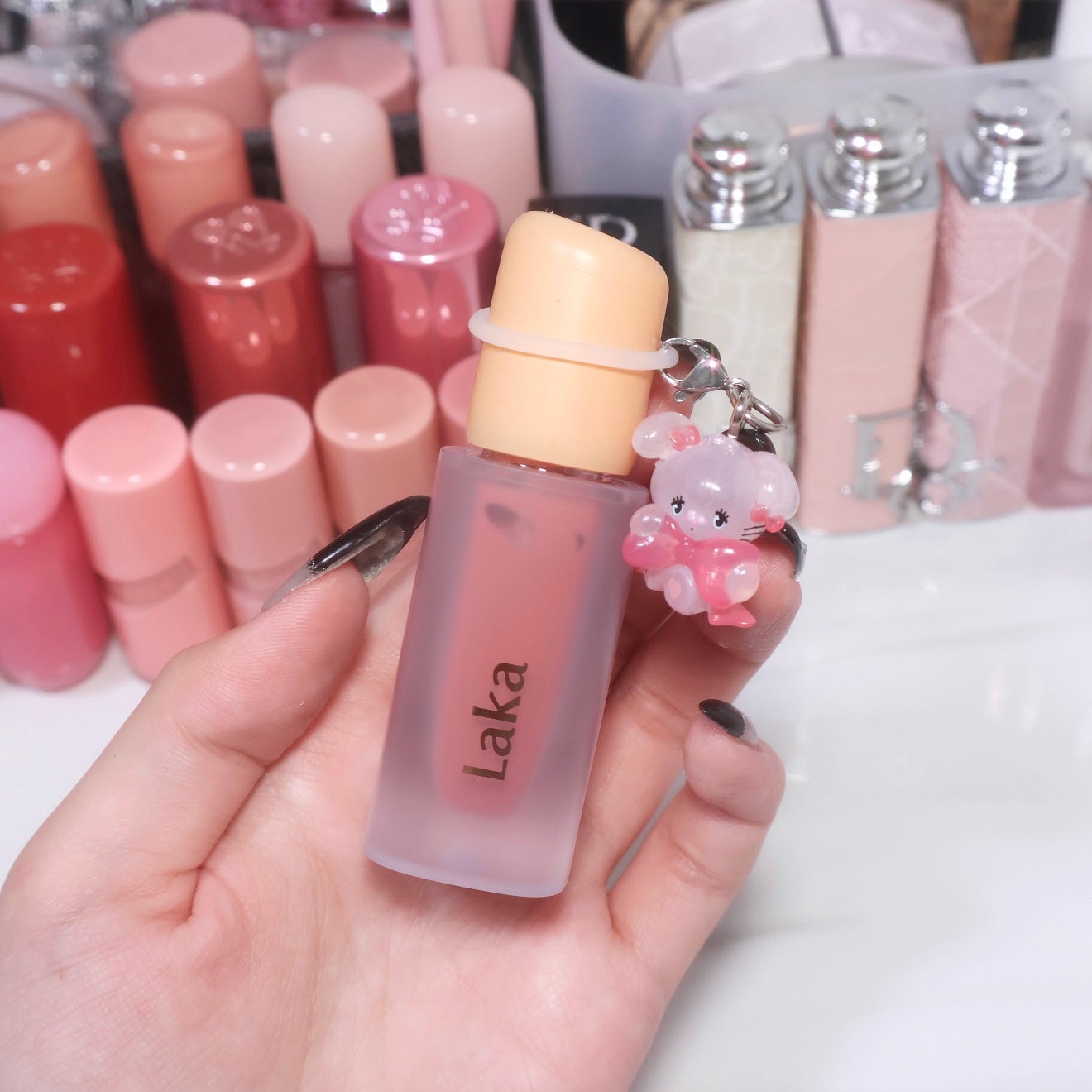 フルーティーグラムティント/Laka/リップティントを使ったクチコミ(2枚目)