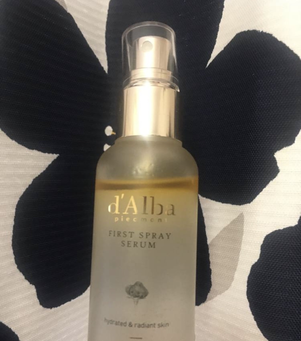 ダルバ ホワイトトリュフファーストスプレーセラム/ダルバ/ミスト状化粧水を使ったクチコミ（1枚目）