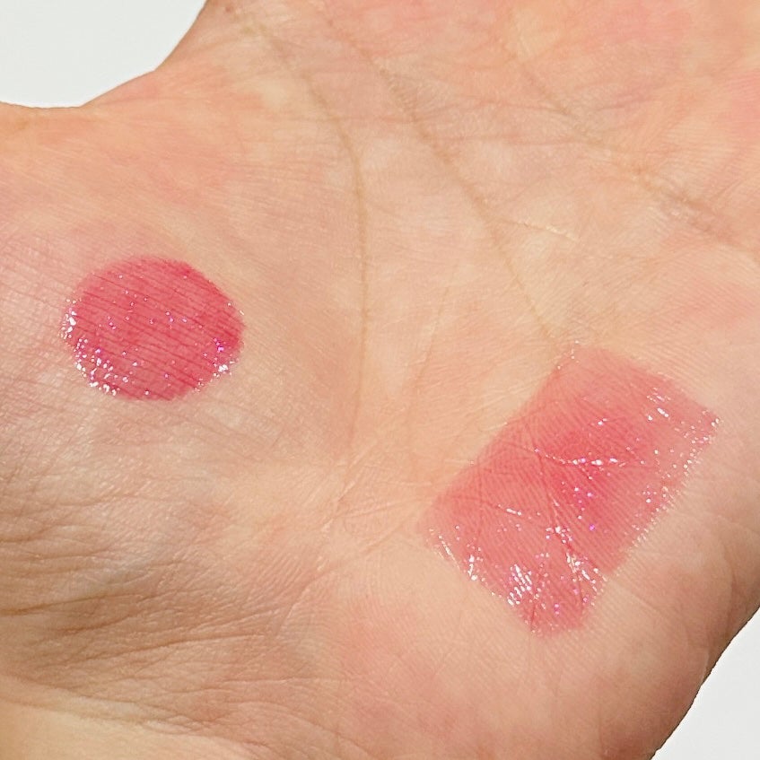 グラスティングカラーグロス/rom&nd/リップグロスを使ったクチコミ(5枚目)