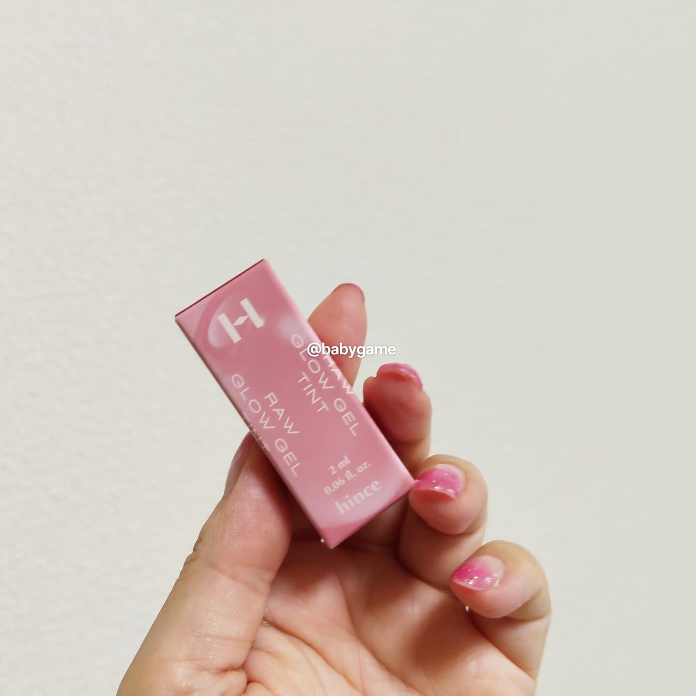 ロウグロウジェルティント/hince/リップティントを使ったクチコミ(1枚目)