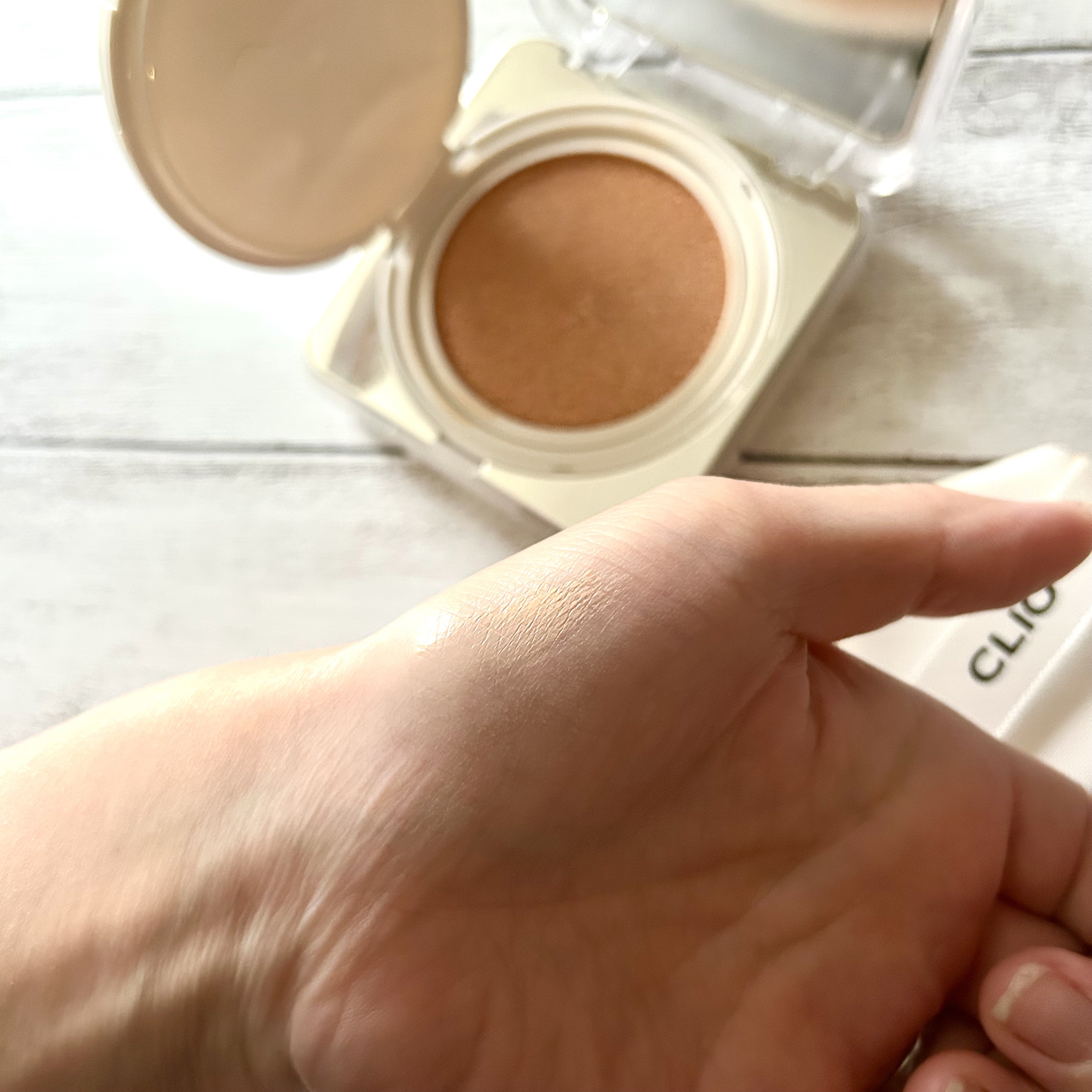 キル カバー ファンウェア クッション ザ オリジナル/CLIO/クッションファンデーションを使ったクチコミ（3枚目）