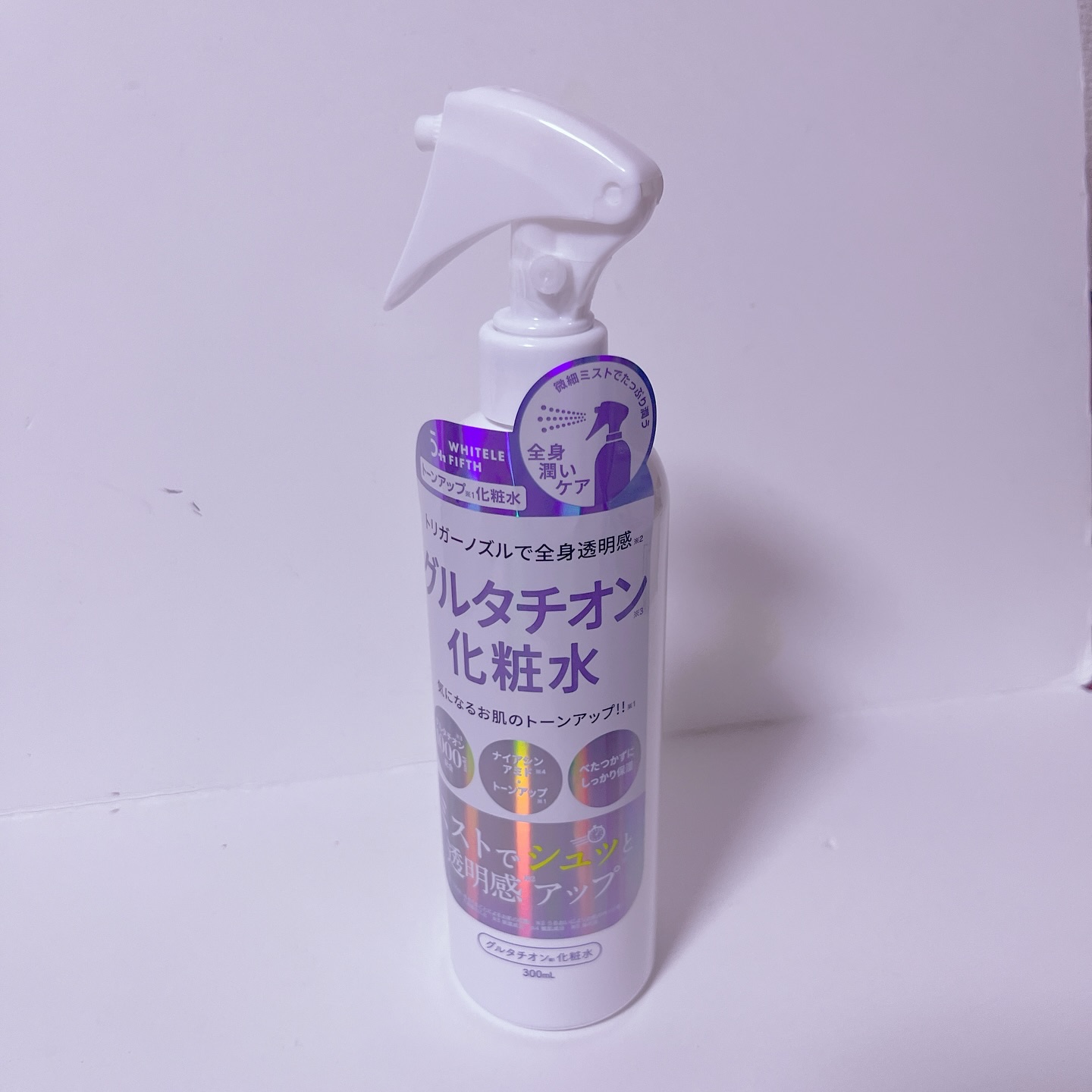 薬用美白化粧水/WHITELE FIFTH/ミスト状化粧水を使ったクチコミ（1枚目）