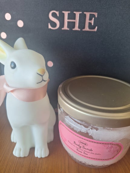 ボディスクラブ ローズティー/SABON/ボディスクラブを使ったクチコミ(1枚目)