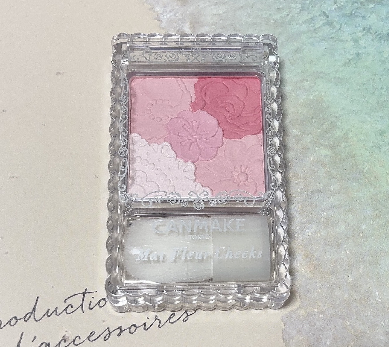 マットフルールチークス/キャンメイク/パウダーチークを使ったクチコミ（3枚目）