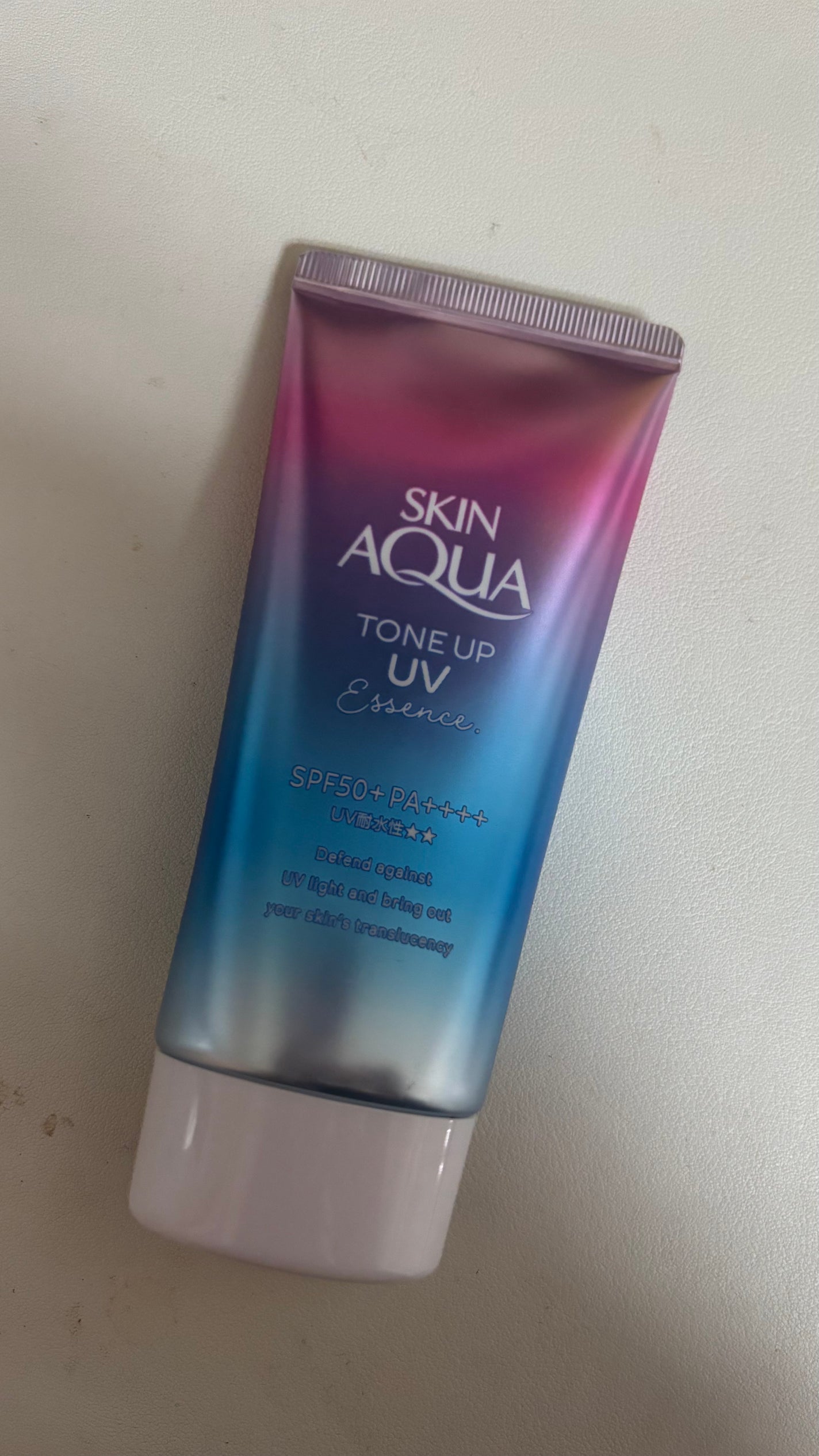 スキンアクア トーンアップUVエッセンス/スキンアクア/日焼け止めクリームを使ったクチコミ(1枚目)
