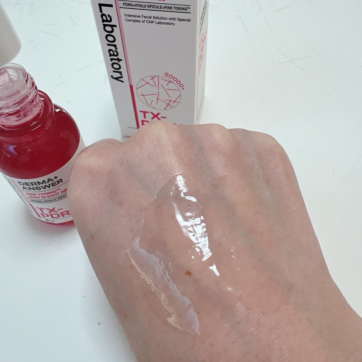 ピンクトーニング™︎ディープインショットアンプル/CNP Laboratory/美容液を使ったクチコミ(5枚目)