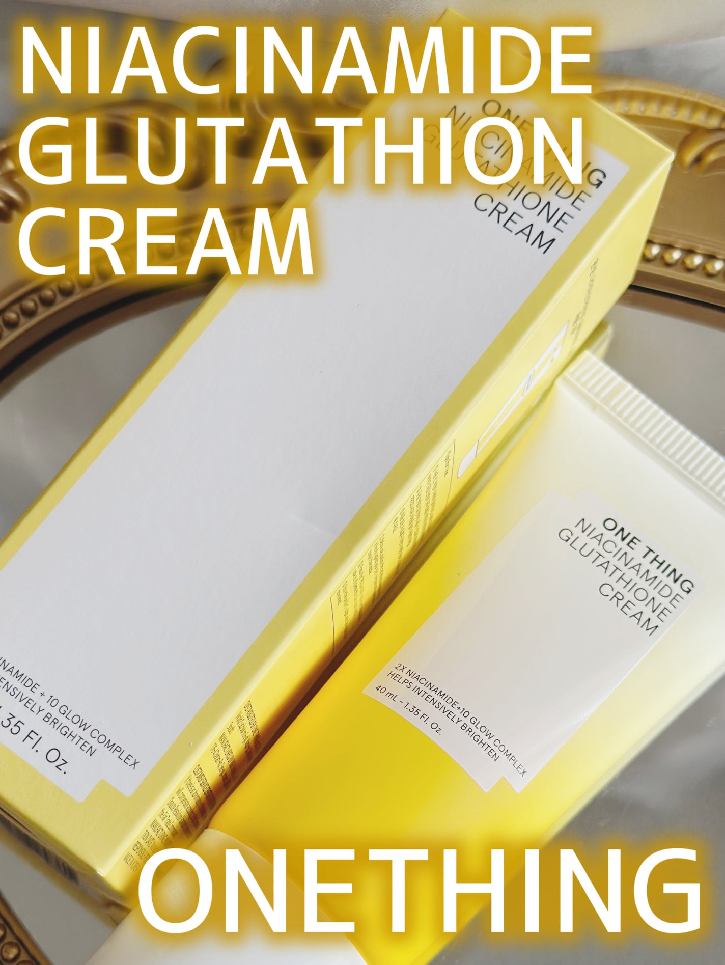 ナイアシンアミド グルタチオン クリーム/ONE THING/フェイスクリームを使ったクチコミ(1枚目)