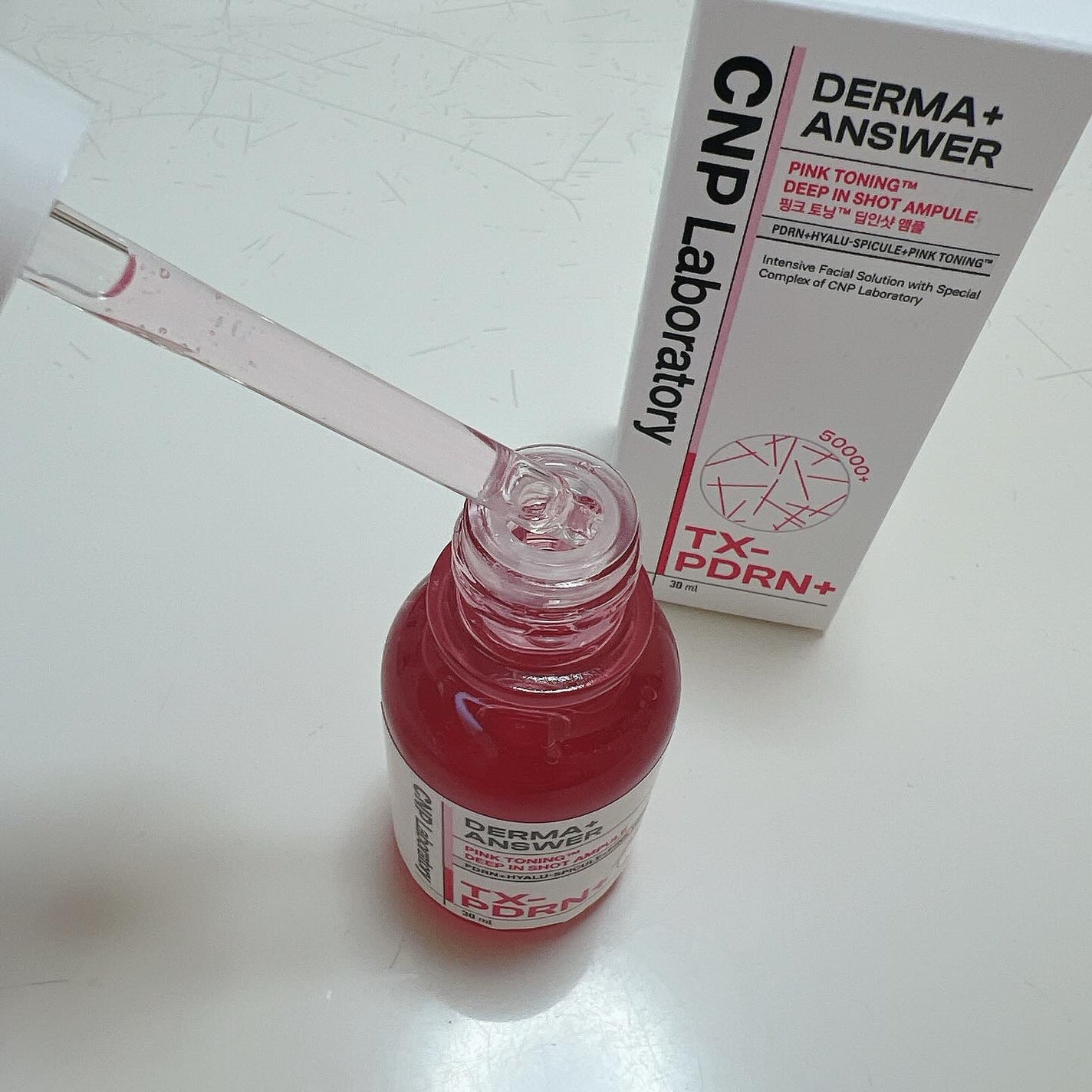 ピンクトーニング™︎ディープインショットアンプル/CNP Laboratory/美容液を使ったクチコミ(3枚目)