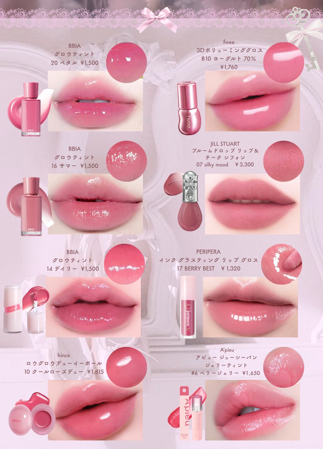 グロウティント/BBIA/口紅を使ったクチコミ（1枚目）