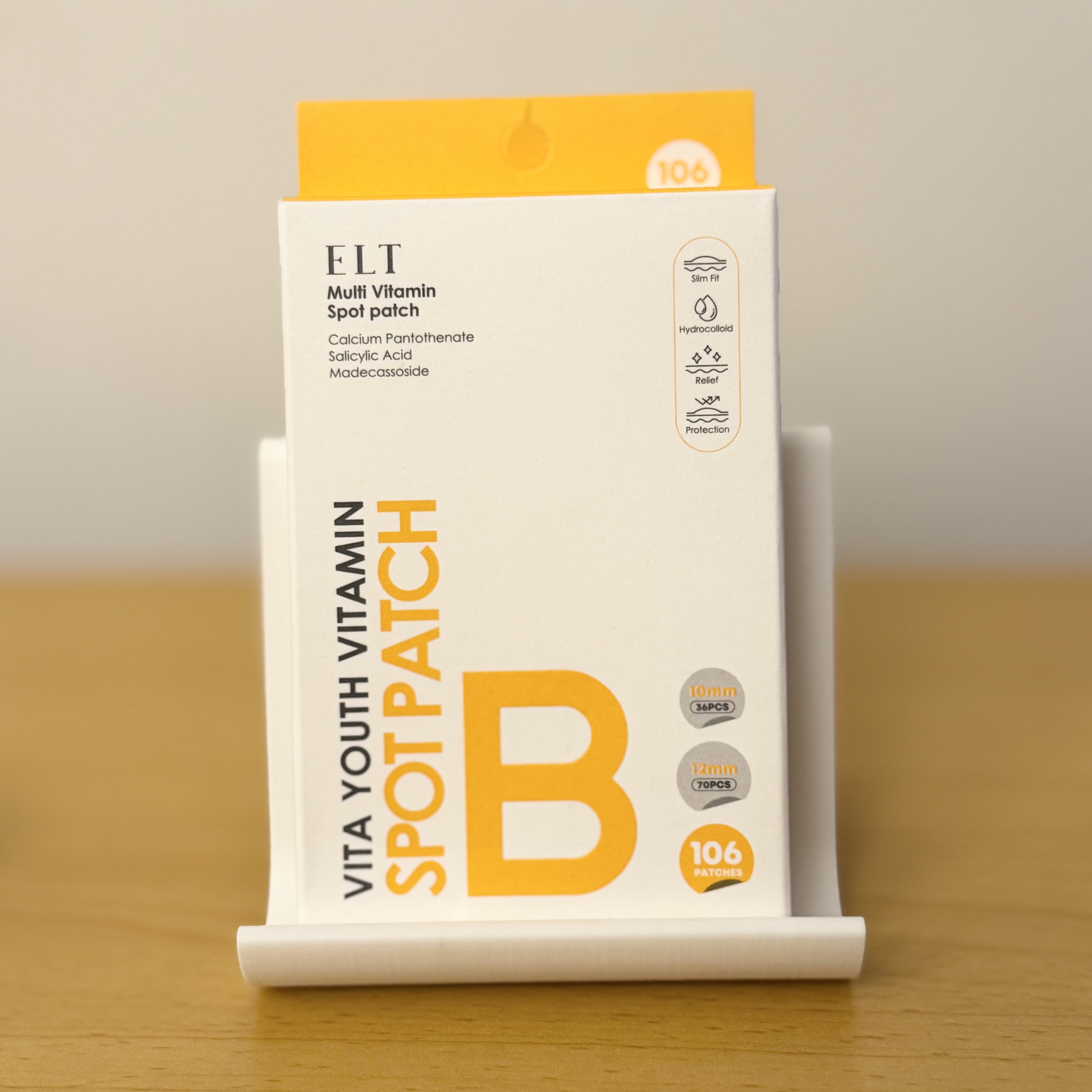 ┈┈┈┈┈┈┈┈┈┈

ELT COSMETICS

ビタユースビタミンスポットパッチ

┈┈┈┈┈┈┈┈┈┈

朝起きてもしっかりついていて剥がす時も簡単に剥せるので肌にダメージがなくて良いなと思いました👌🏻

*使用感などのコメント