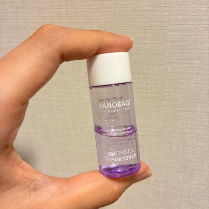 ミルクシスル リペアトナー/BANOBAGI/化粧水を使ったクチコミ(1枚目)