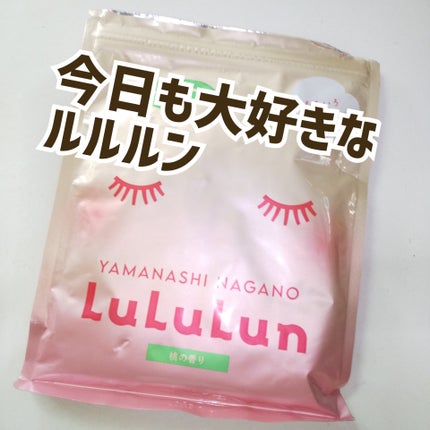 山梨・長野ルルルン(桃の香り)/ルルルン/シートマスク・パックを使ったクチコミ(1枚目)