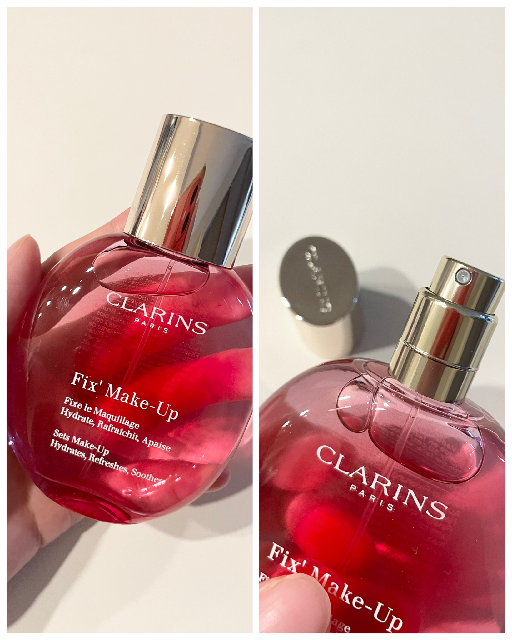 フィックス メイクアップ N/CLARINS/ミスト状化粧水を使ったクチコミ（2枚目）