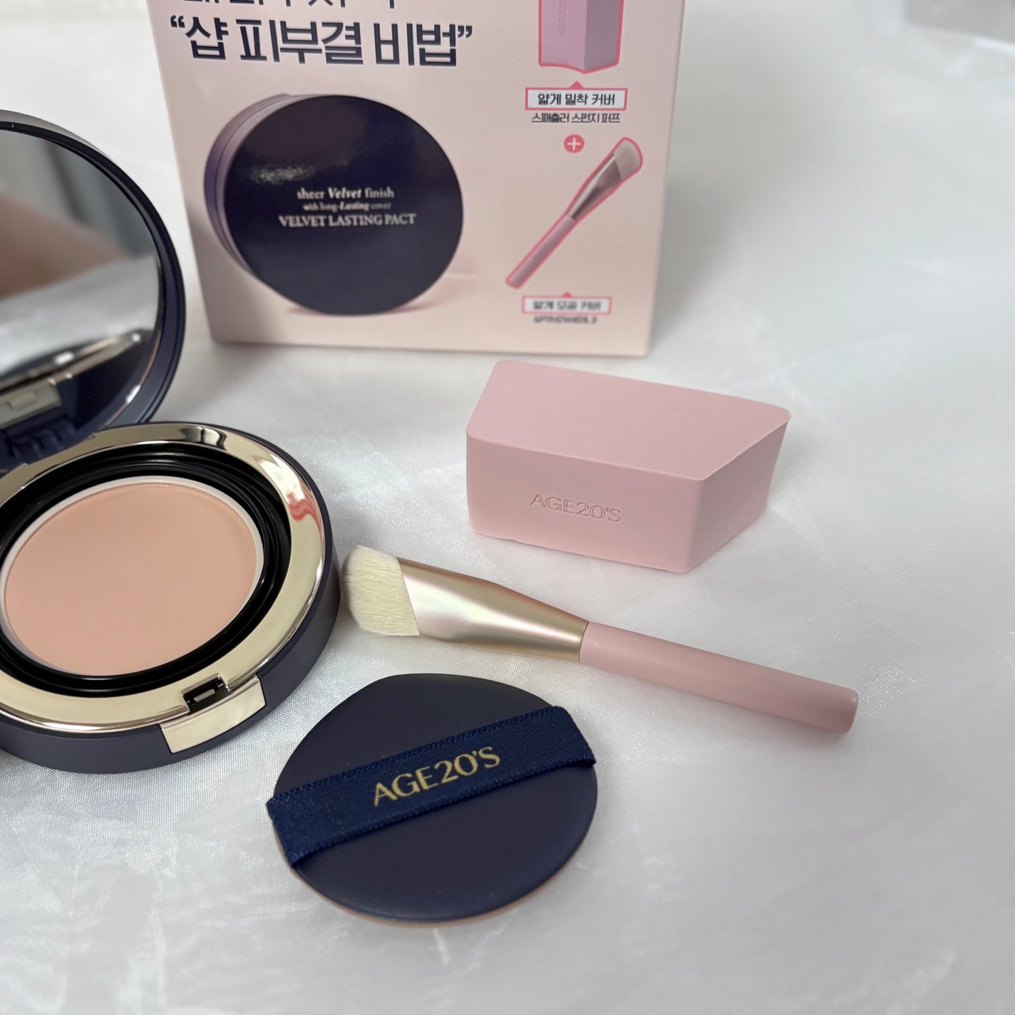 ヴェルヴェットラスティングパクト/AGE20’s/その他ファンデーションを使ったクチコミ(4枚目)