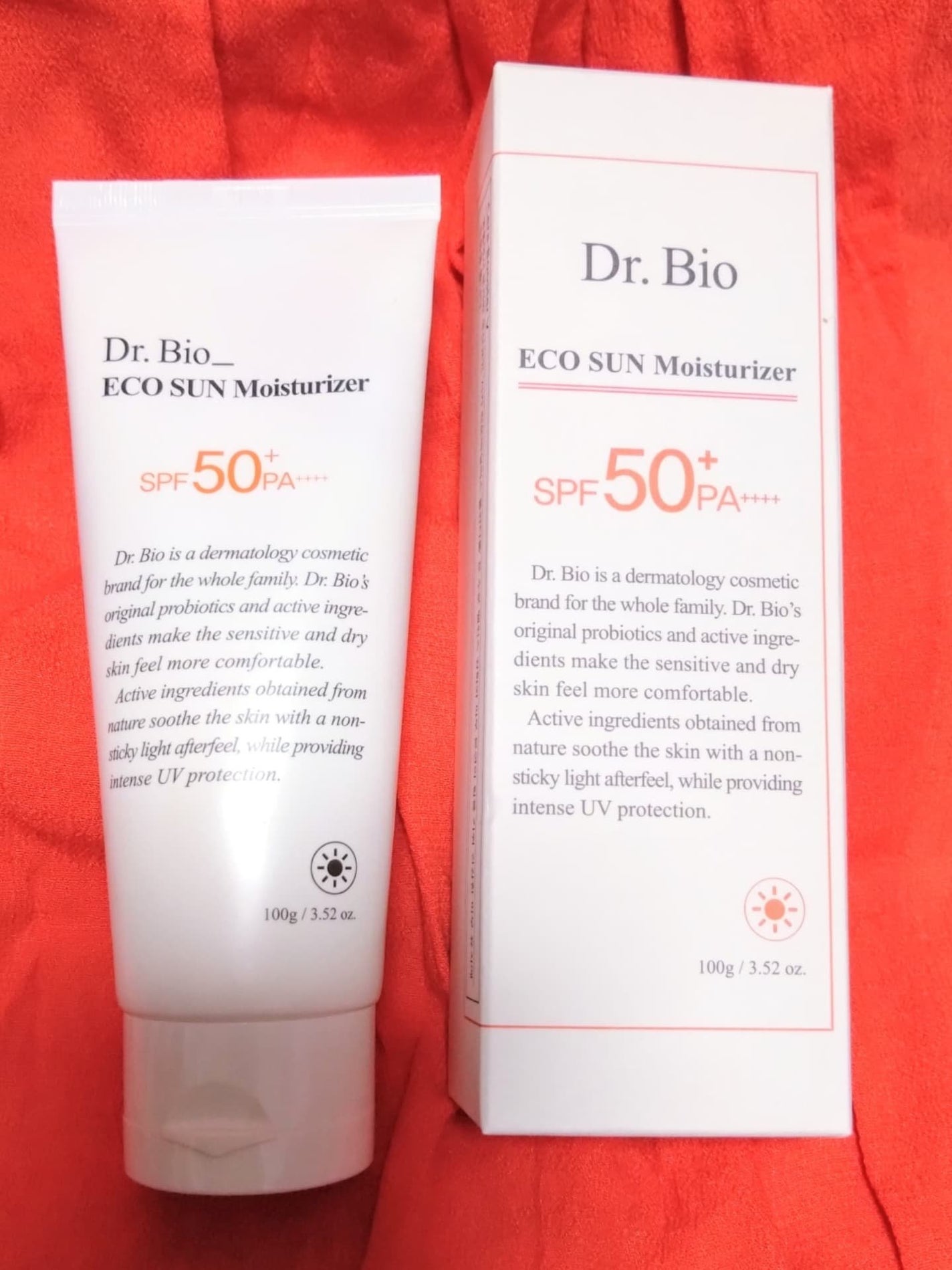 エコサンモイスチャライザー/Dr.Bio/日焼け止めクリームを使ったクチコミ(2枚目)