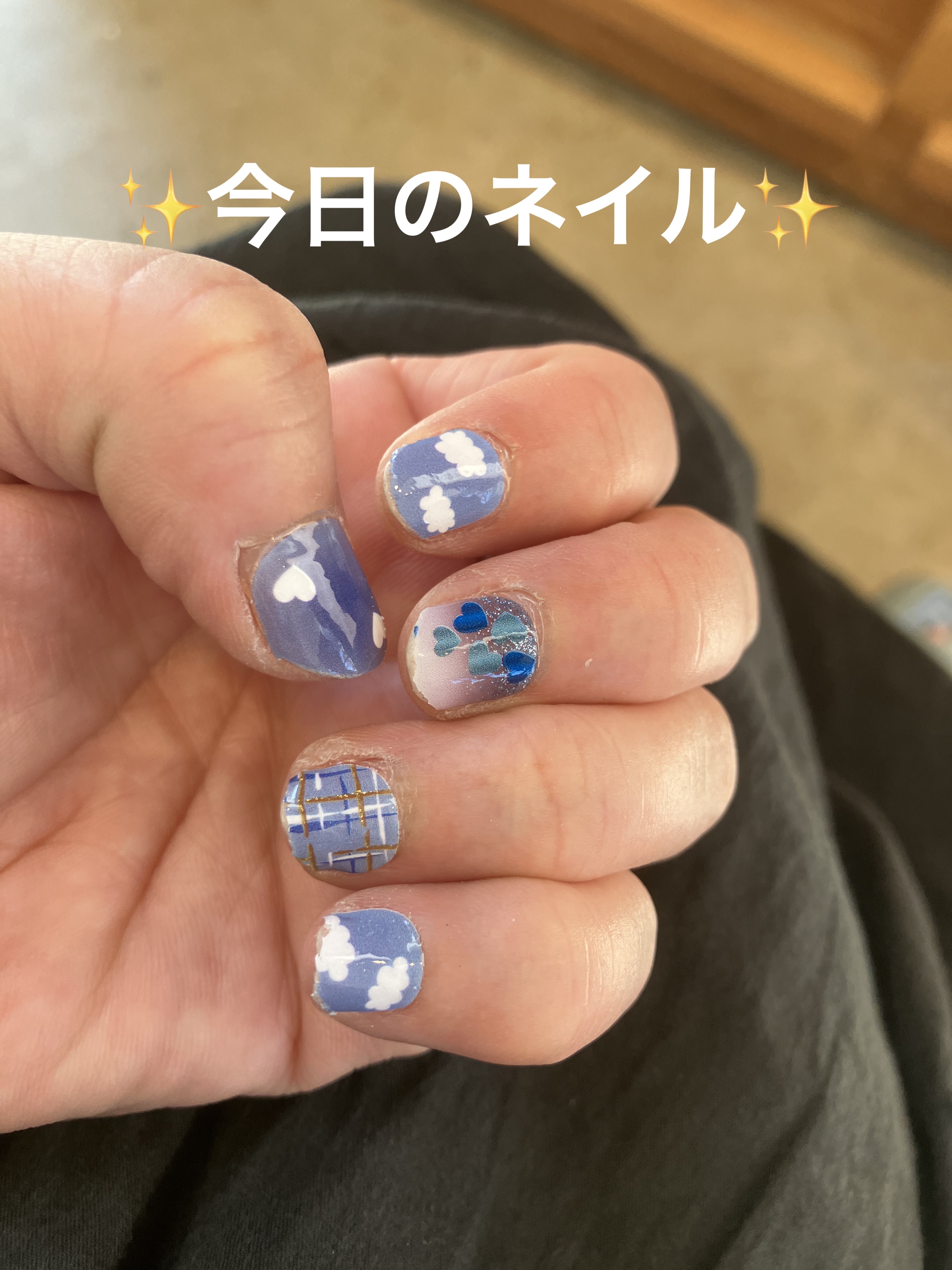 ネイルホリック 推し活ネイルシール/ネイルホリック/ネイルシールを使ったクチコミ（1枚目）
