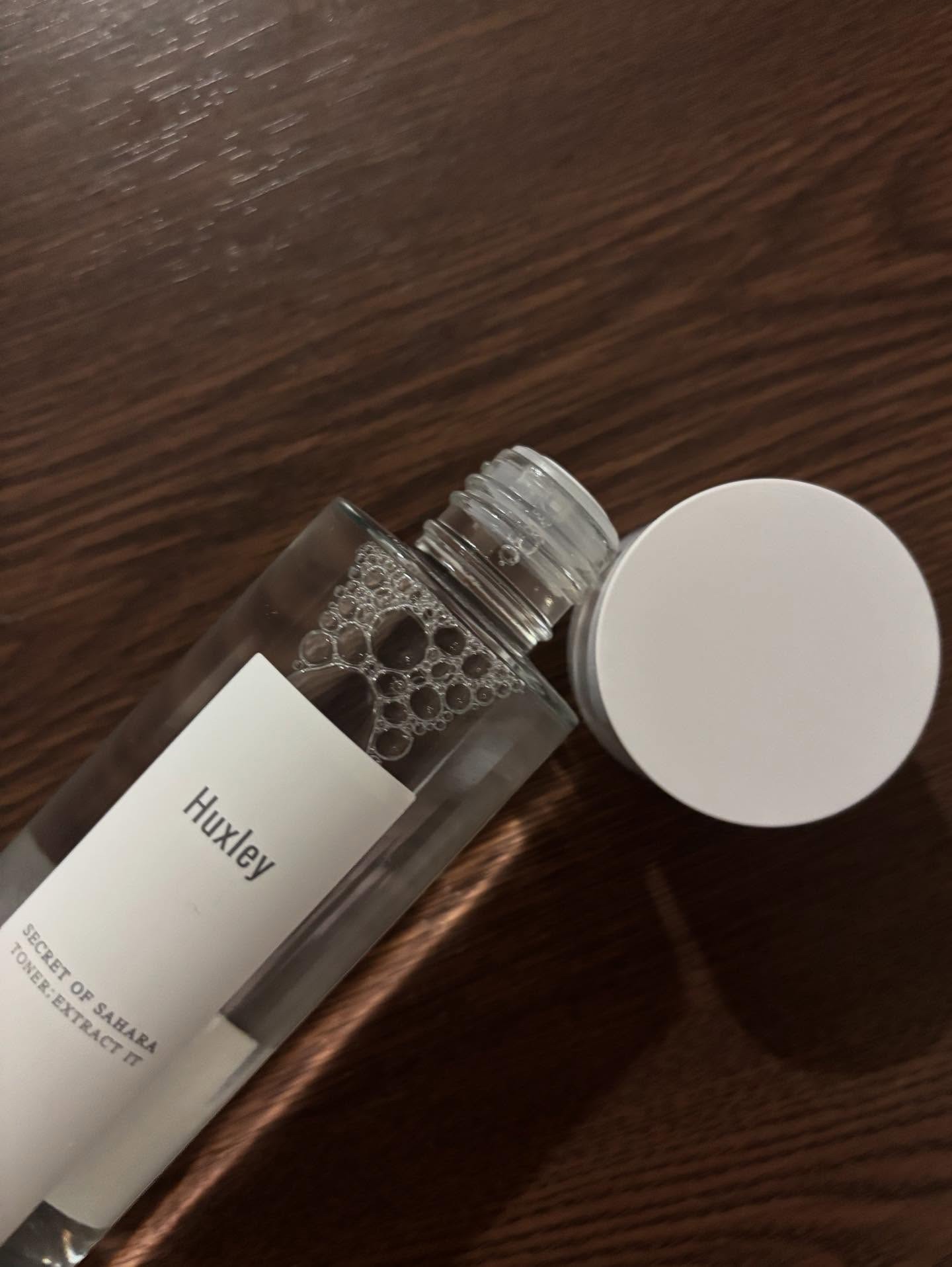 トナー；エクストラクトイット/Huxley/化粧水を使ったクチコミ（1枚目）