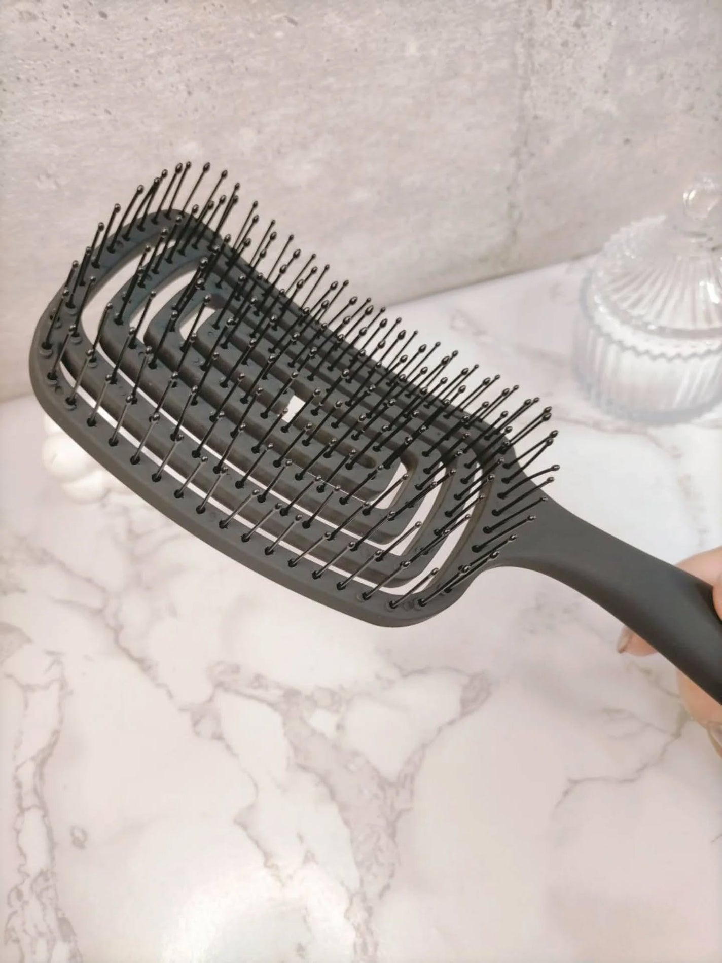 87saku ハナサク 速乾ブラシ/87saku/ヘアブラシを使ったクチコミ(3枚目)