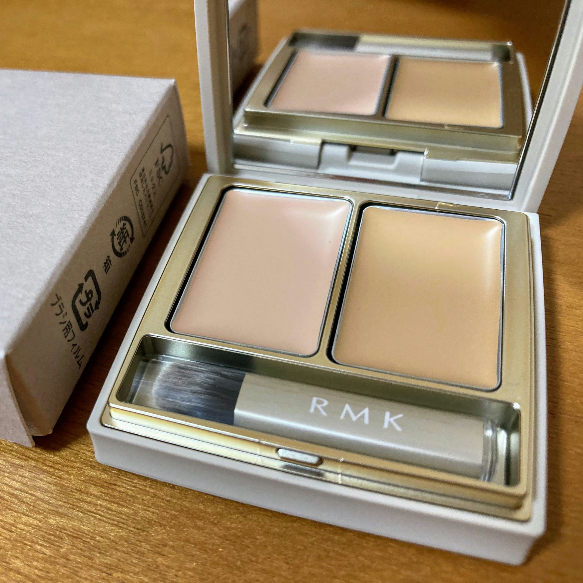 フローレスカバーコンシーラー/RMK/パレットコンシーラーを使ったクチコミ（1枚目）