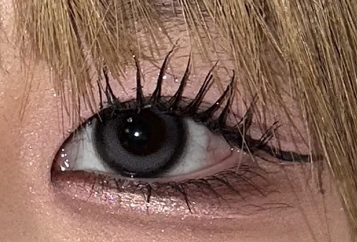 LilMe 1day Bubble Kiss (バブルキス) /LilMe/ワンデー（１DAY）カラコンを使ったクチコミ（2枚目）