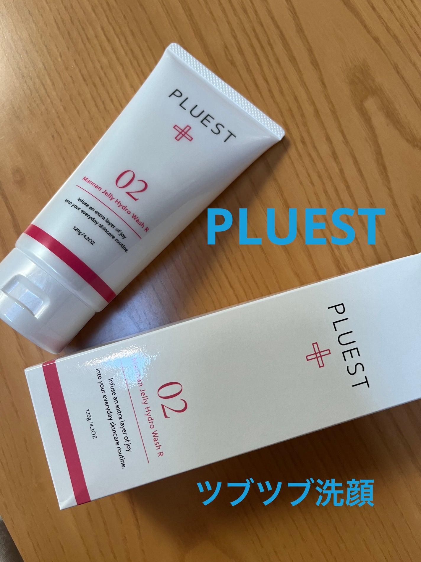マンナンジェリーハイドロウォッシュ R/PLUEST/洗顔料を使ったクチコミ(1枚目)