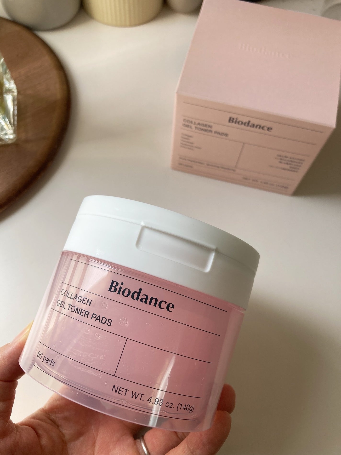 コラーゲンゲルトナーパッド/Biodance/トナーパッドを使ったクチコミ(1枚目)