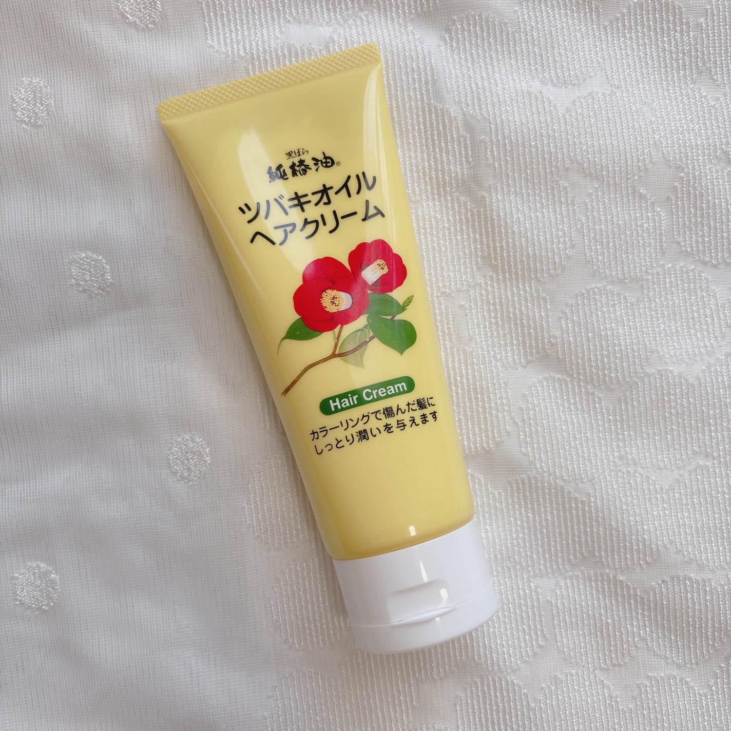 ツバキオイルヘアクリーム/黒ばら純椿油/ヘアワックス・クリームを使ったクチコミ(1枚目)