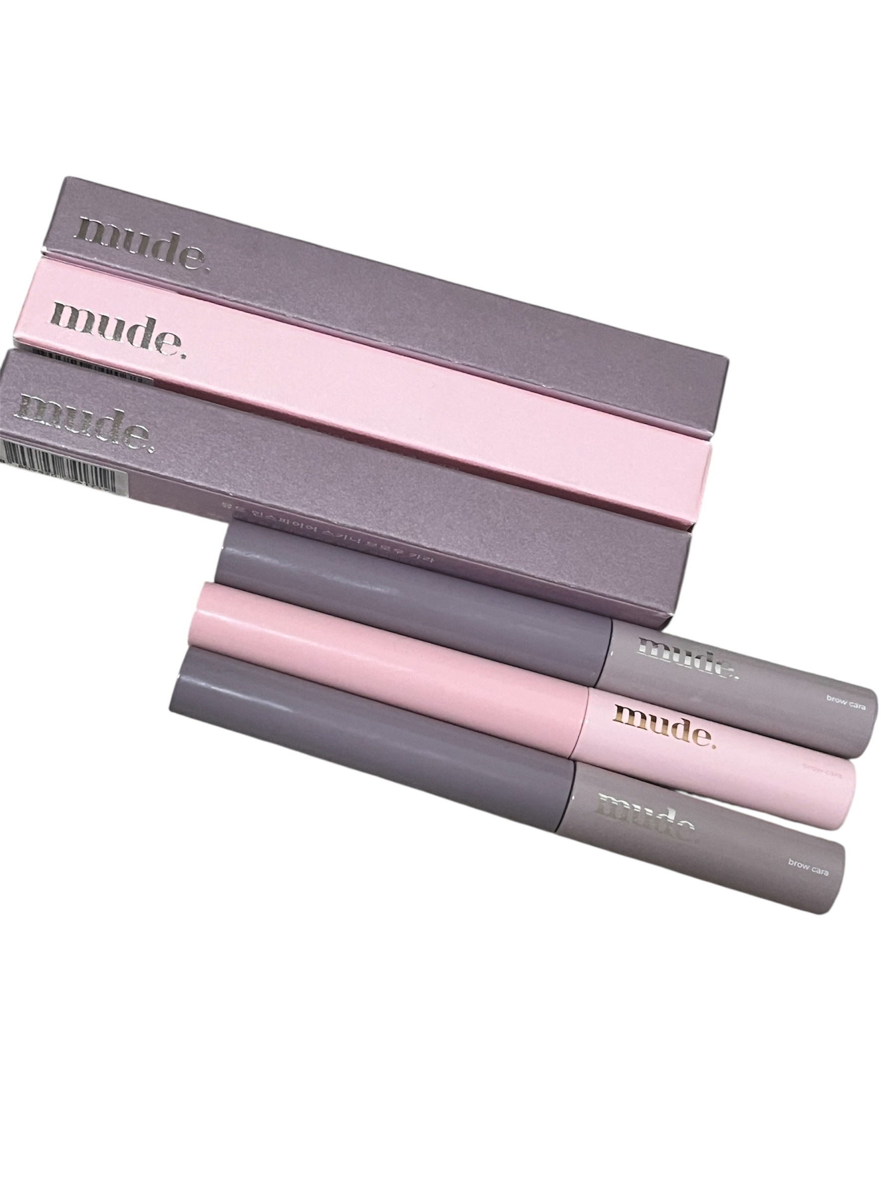 インスパイアスキニーブロウカラ/mude/眉マスカラを使ったクチコミ（1枚目）