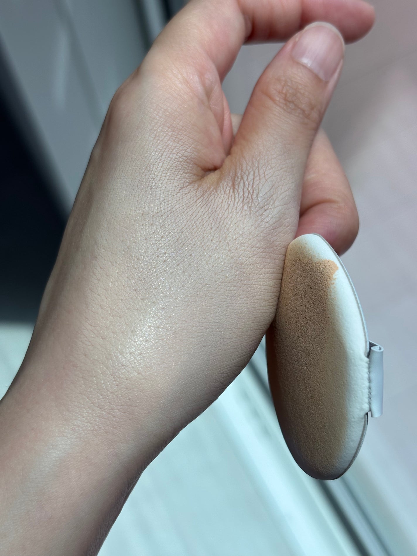 シームレスウェアクッション/wakemake/クッションファンデーションを使ったクチコミ(6枚目)