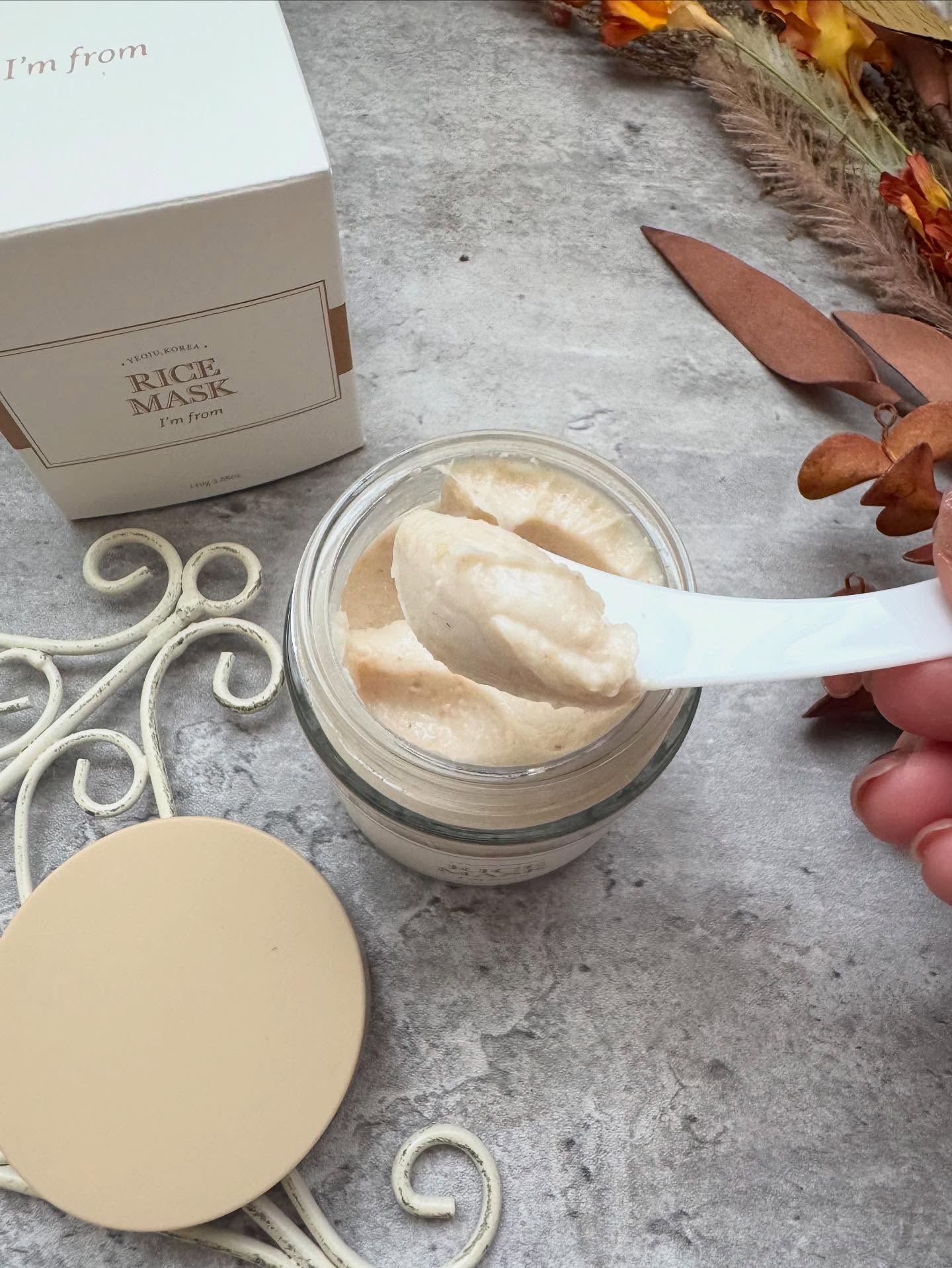 RICE MASK/I'm from/洗い流すパック・マスクを使ったクチコミ（3枚目）