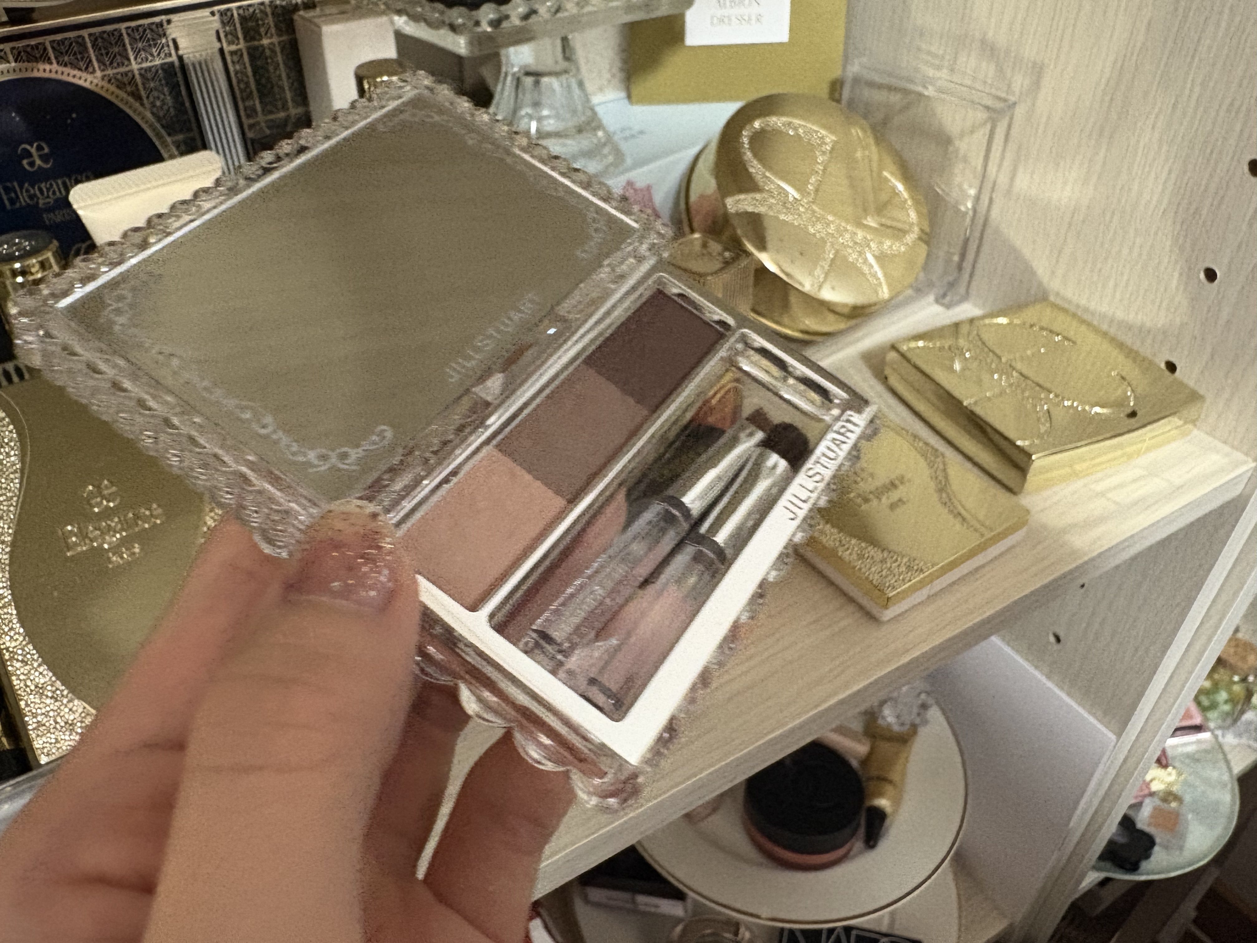 ジルスチュアート ブルームニュアンスブロウパレット 02 greige bloom/JILL STUART/パウダーアイブロウを使ったクチコミ（1枚目）