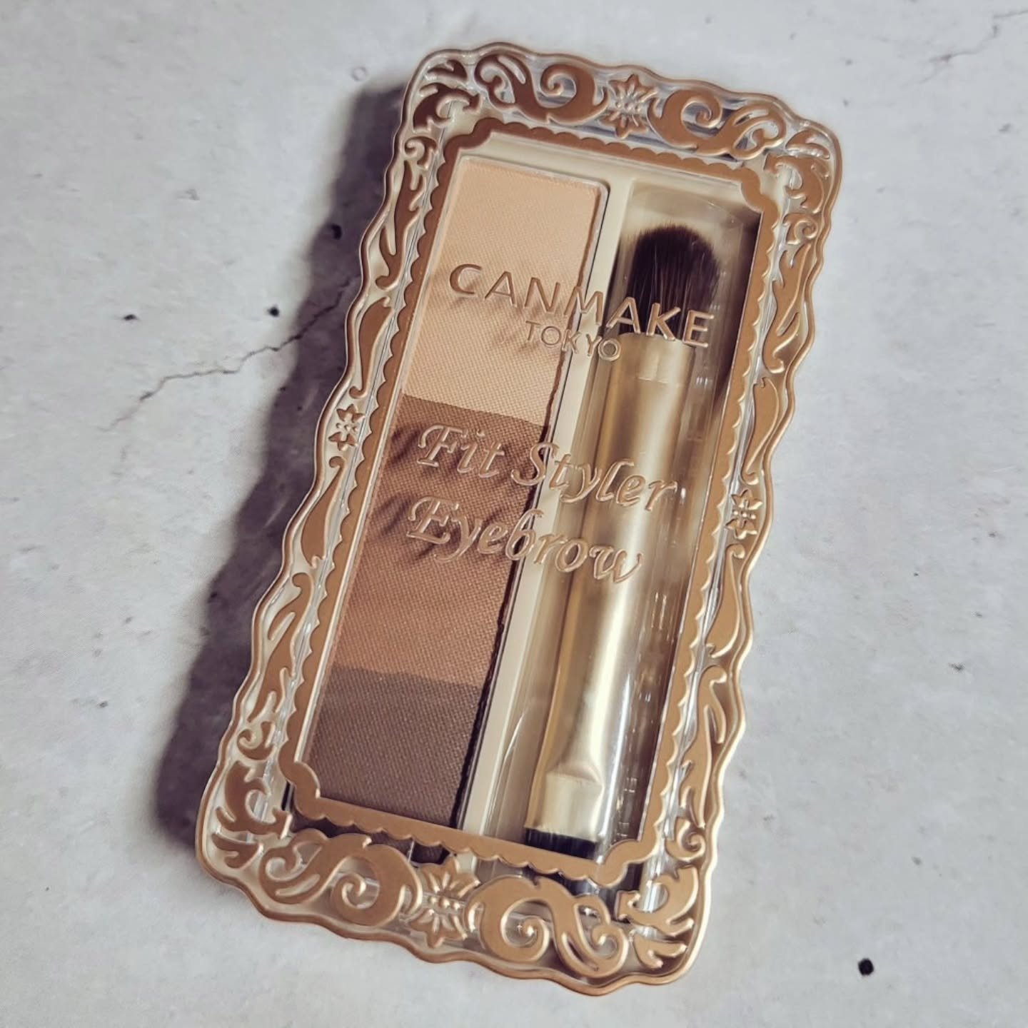 フィットスタイラーアイブロウ/キャンメイク/パウダーアイブロウを使ったクチコミ（2枚目）